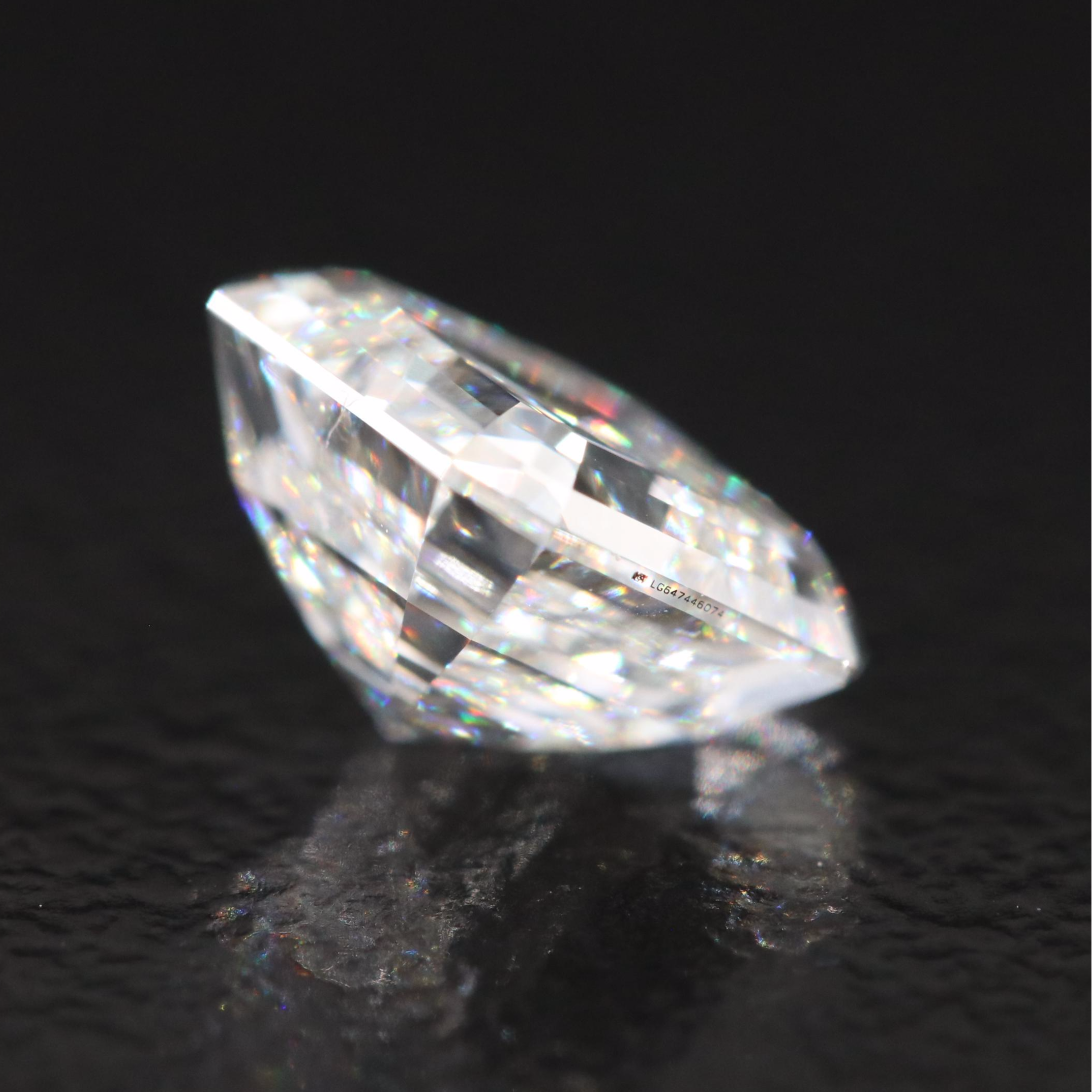 Loose 1.54 CT Lab Grown Diamond with IGI Report