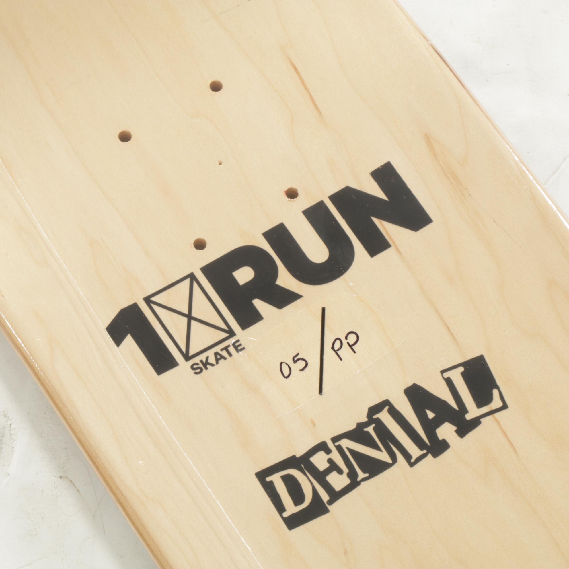 DENIAL x 1xRUN "Chanel Pill VI - Luxury Pills" Skateboard Deck, 2024