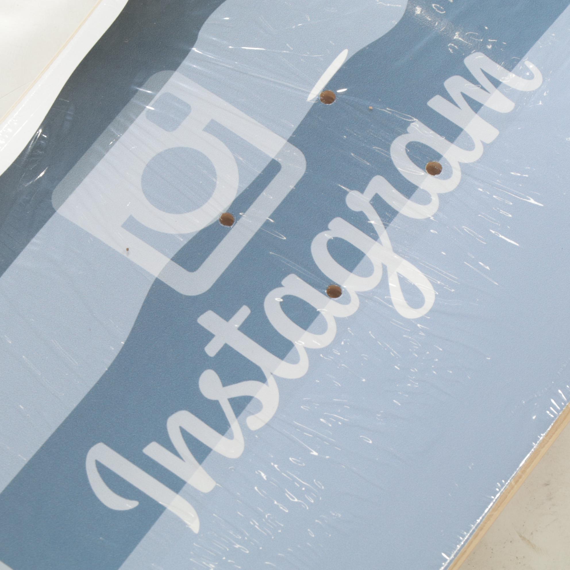 DENIAL x 1xRUN "Instagram Pill" Skateboard Deck, 2018