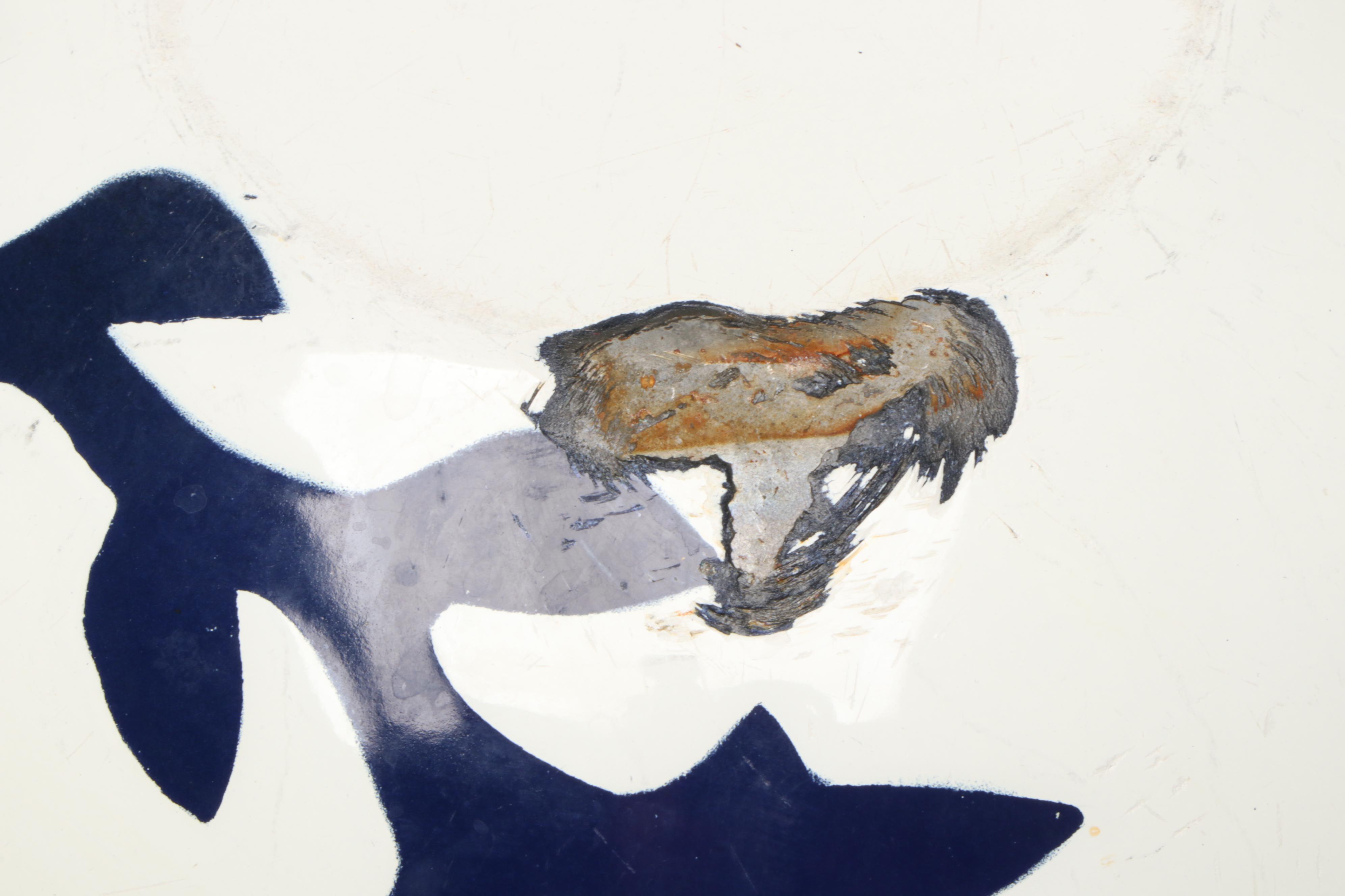 Hackman with Hanova of Pasadena and Other Enameled Metal Bowls