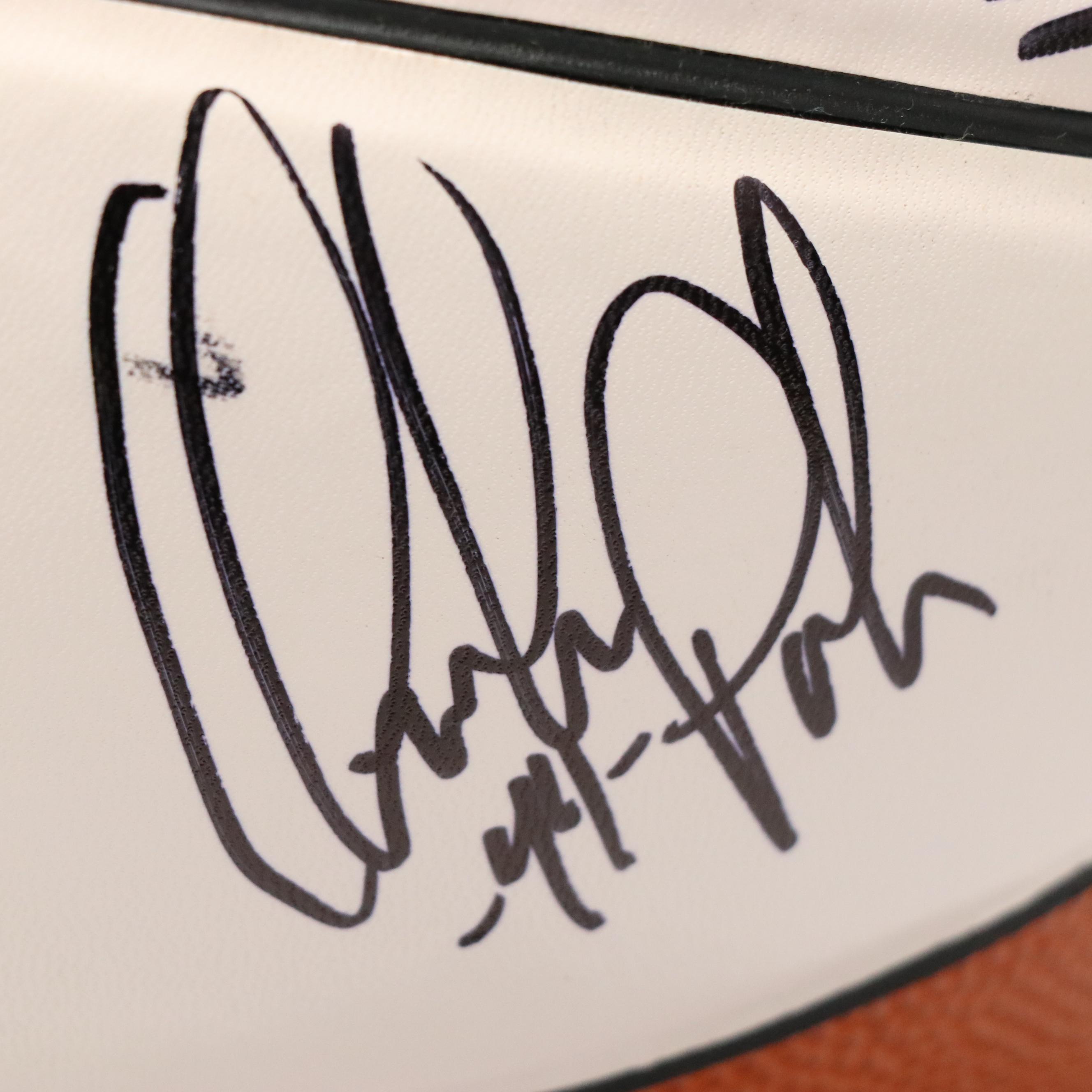 1992 Duke University Team Signed Basketball Featuring Grant Hill and More