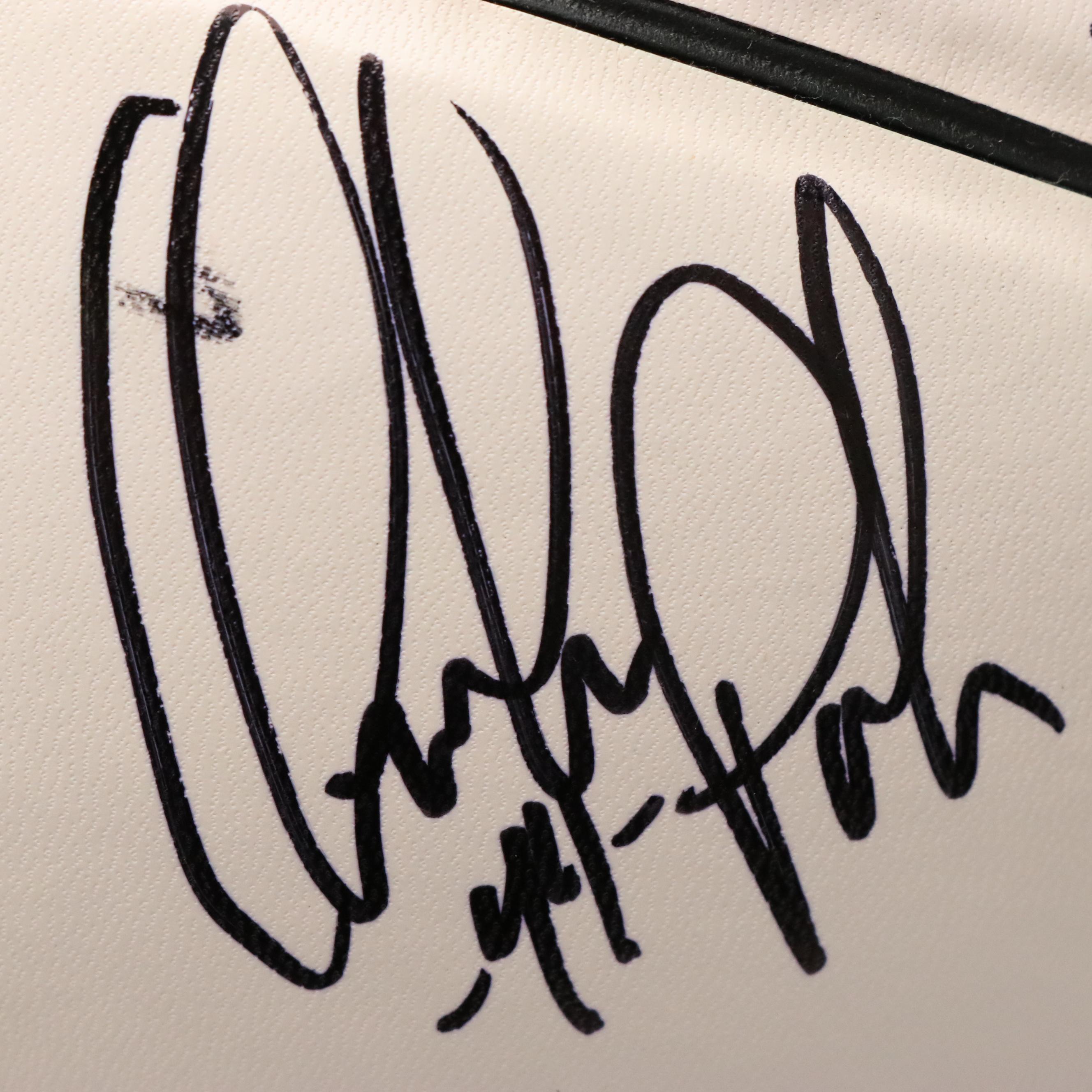 1992 Duke University Team Signed Basketball Featuring Grant Hill and More