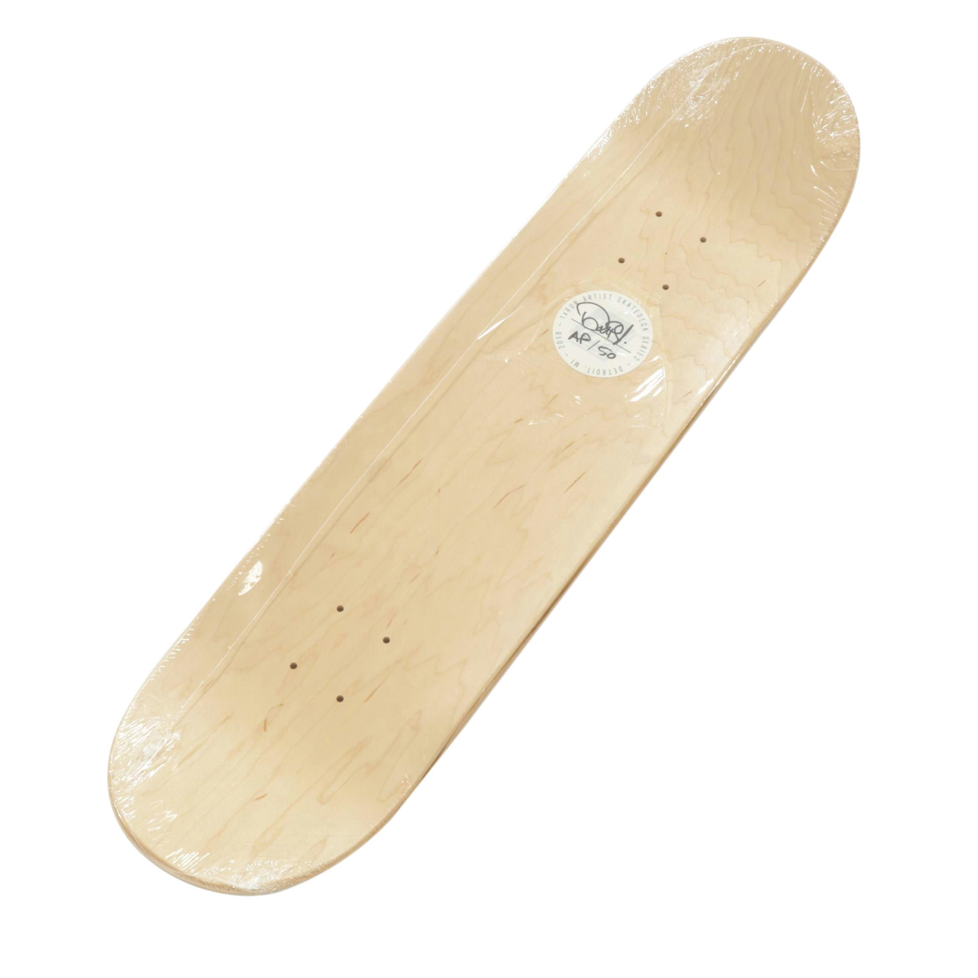 DENIAL x 1xRUN "Instagram Pill" Skateboard Deck, 2018