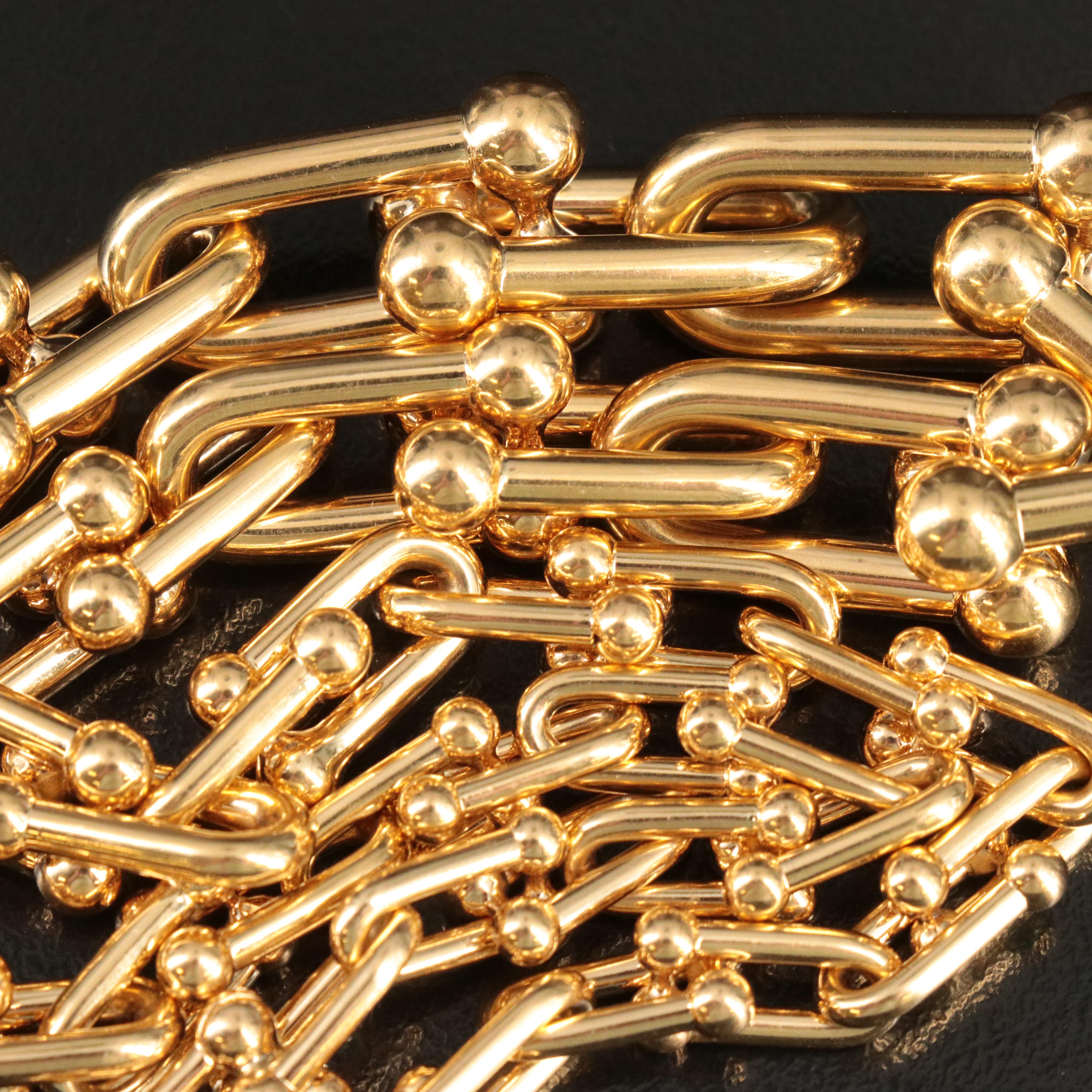 Tiffany & Co. HardWear 18K Graduated Link Necklace