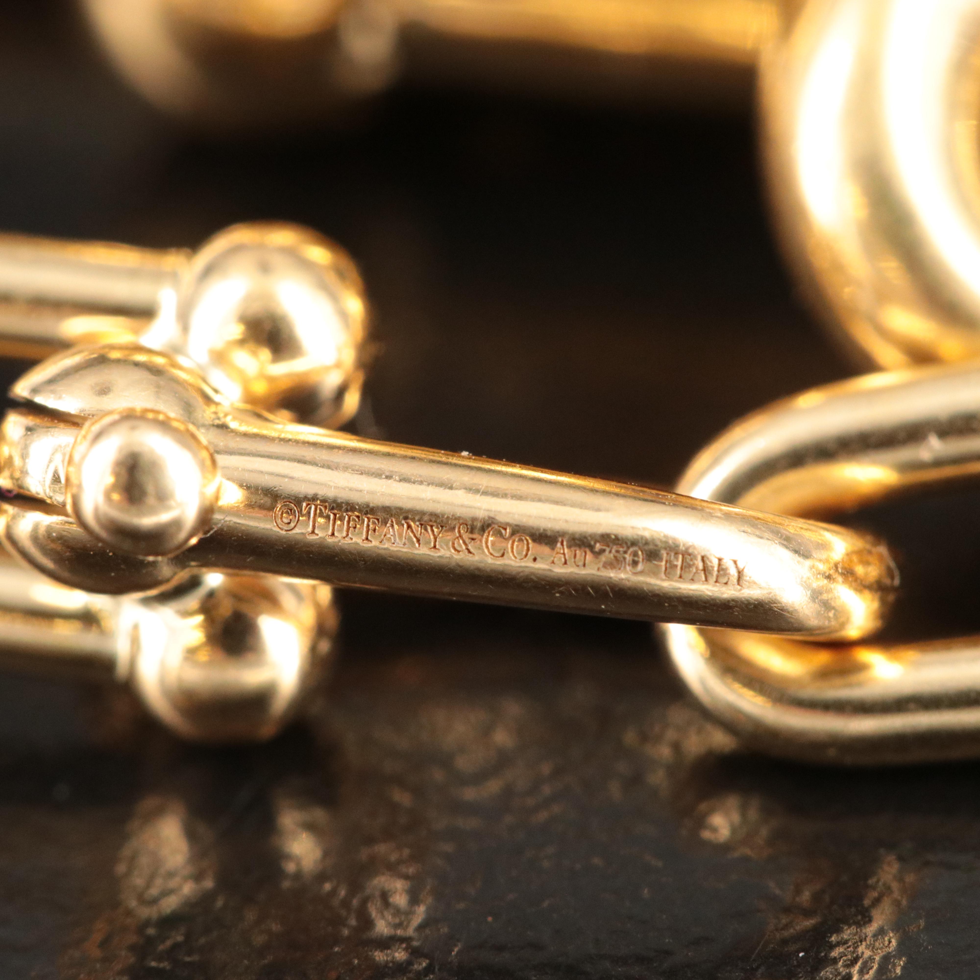 Tiffany & Co. HardWear 18K Graduated Link Necklace