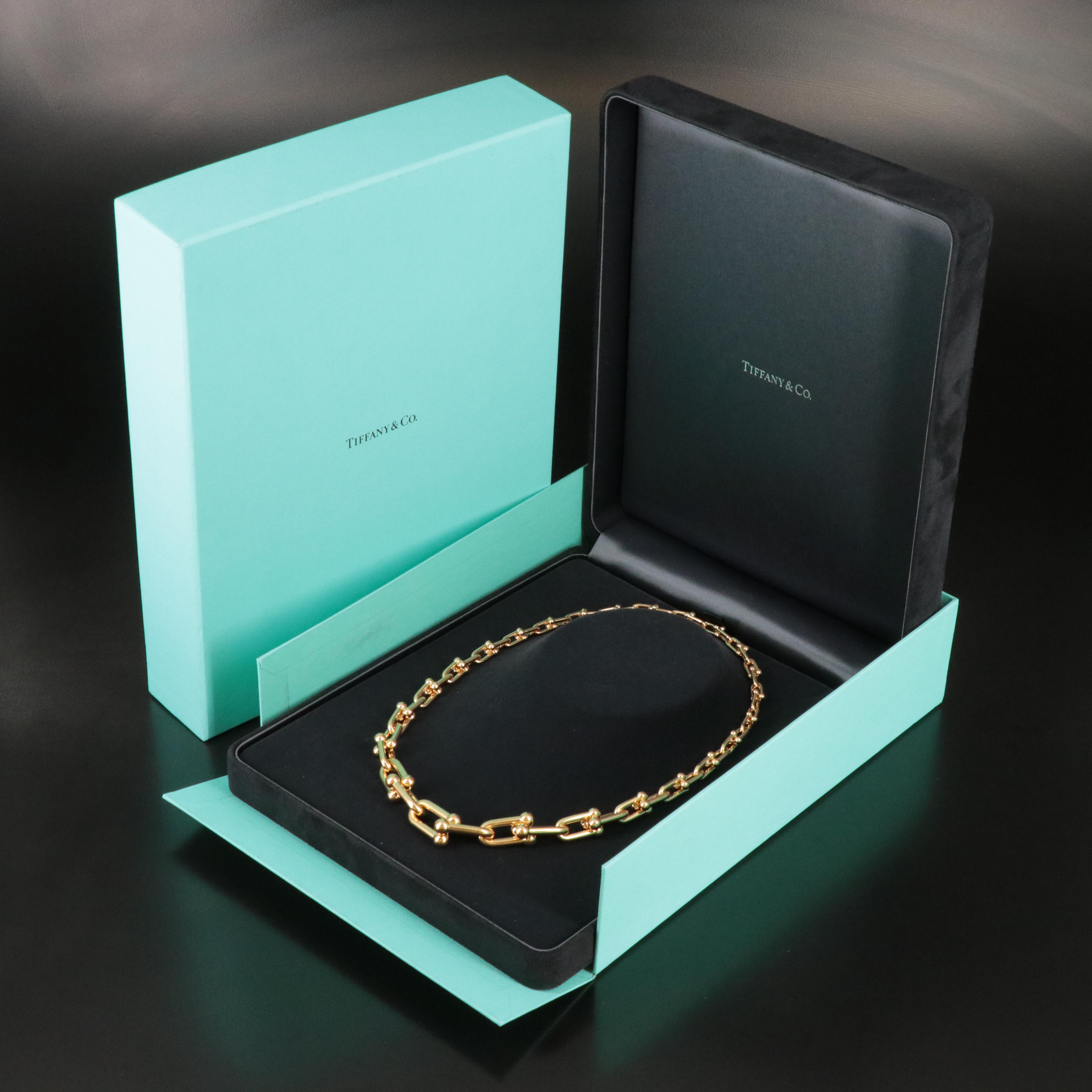 Tiffany & Co. HardWear 18K Graduated Link Necklace