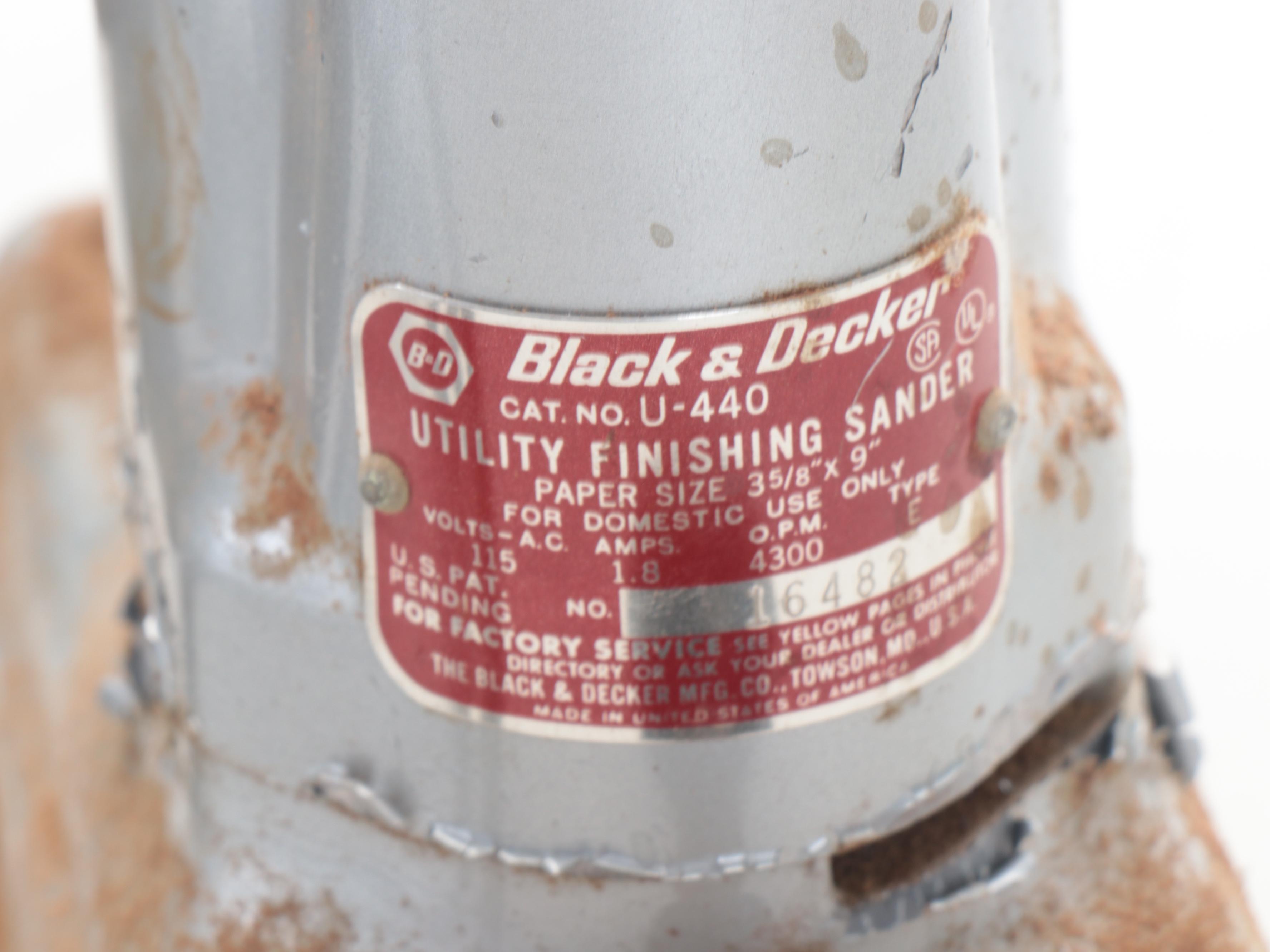 Sears, Roebuck and Co. Circular Saw with Orbit and Finishing Sanders and More