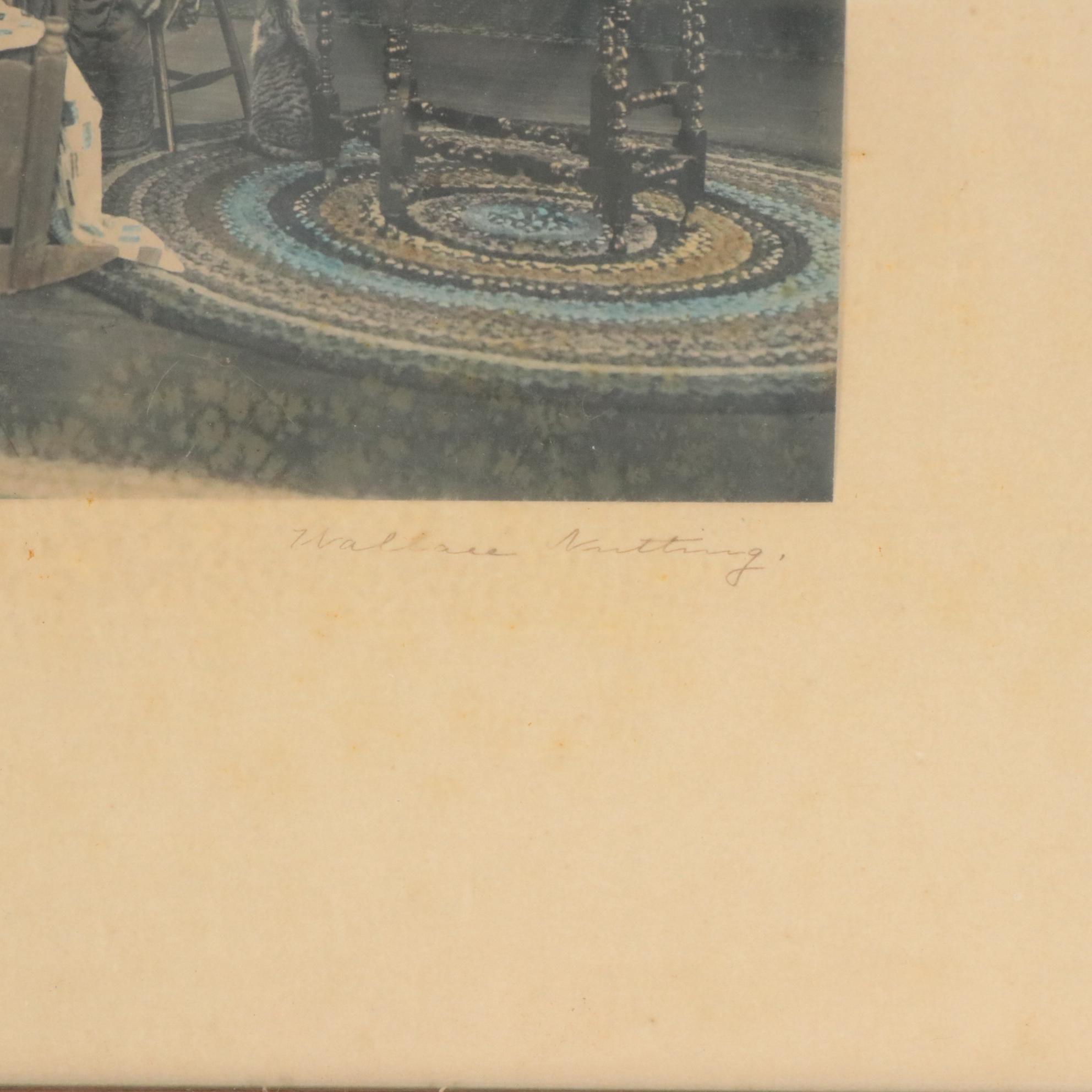 Wallace Nutting Hand-Colored Photographs Including "The Morning Mail"