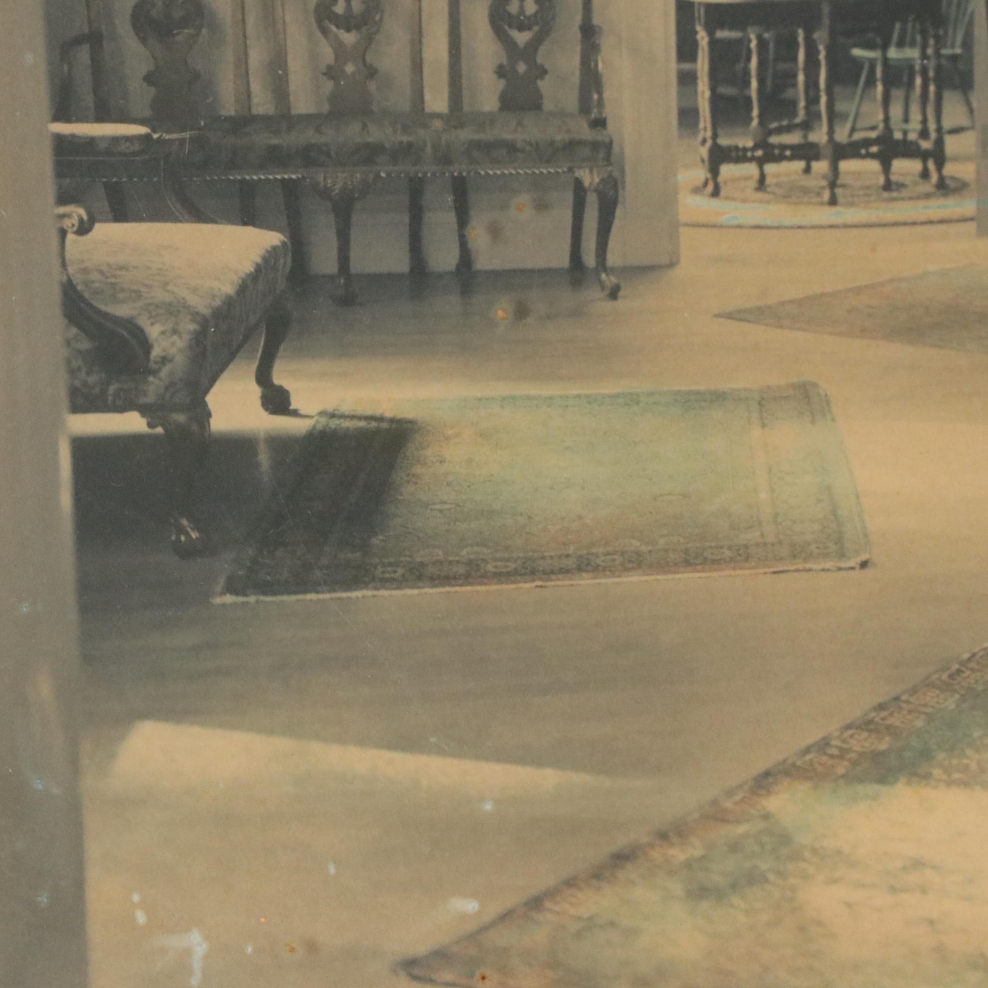 Wallace Nutting Hand-Colored Photographs Including "The Morning Mail"