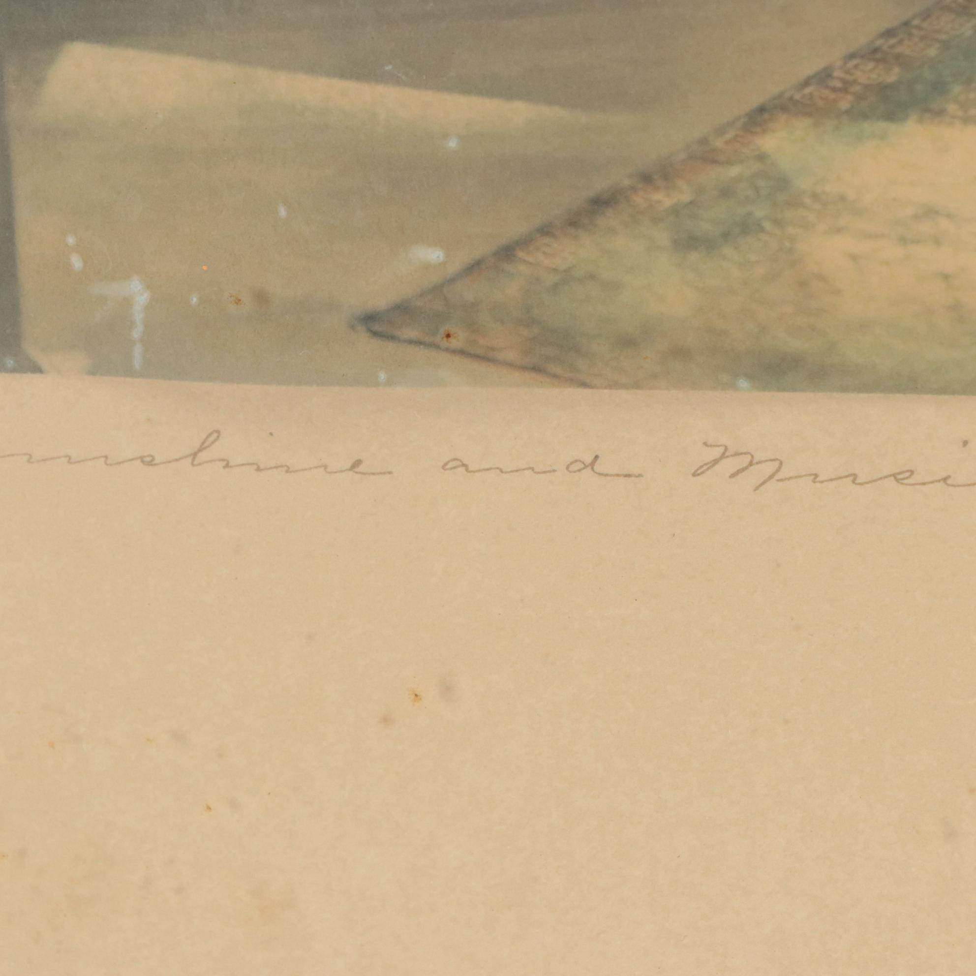 Wallace Nutting Hand-Colored Photographs Including "The Morning Mail"