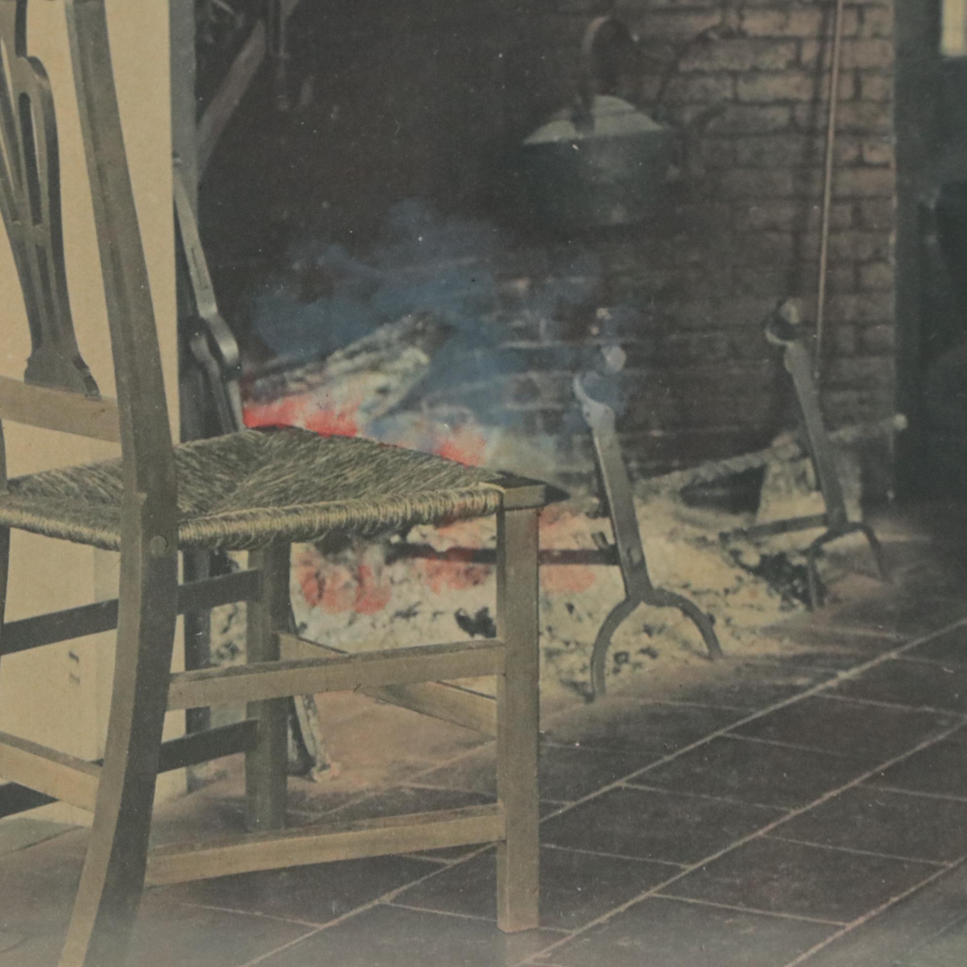 Wallace Nutting Hand-Colored Photographs Including "The Morning Mail"