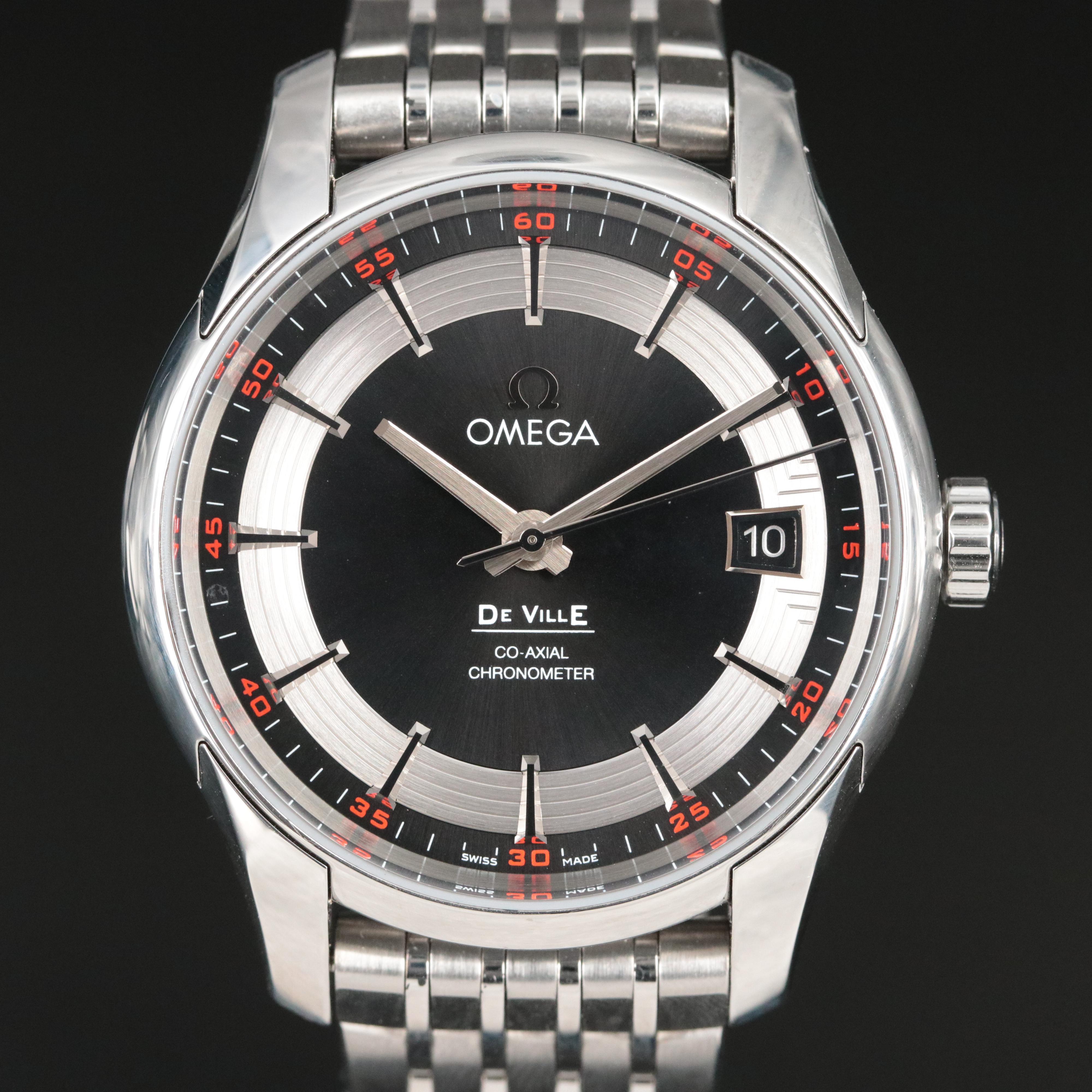 Omega De Ville Hour Vision 431.30.41.21.01.001 Steel Co-Axial Automatic Watch