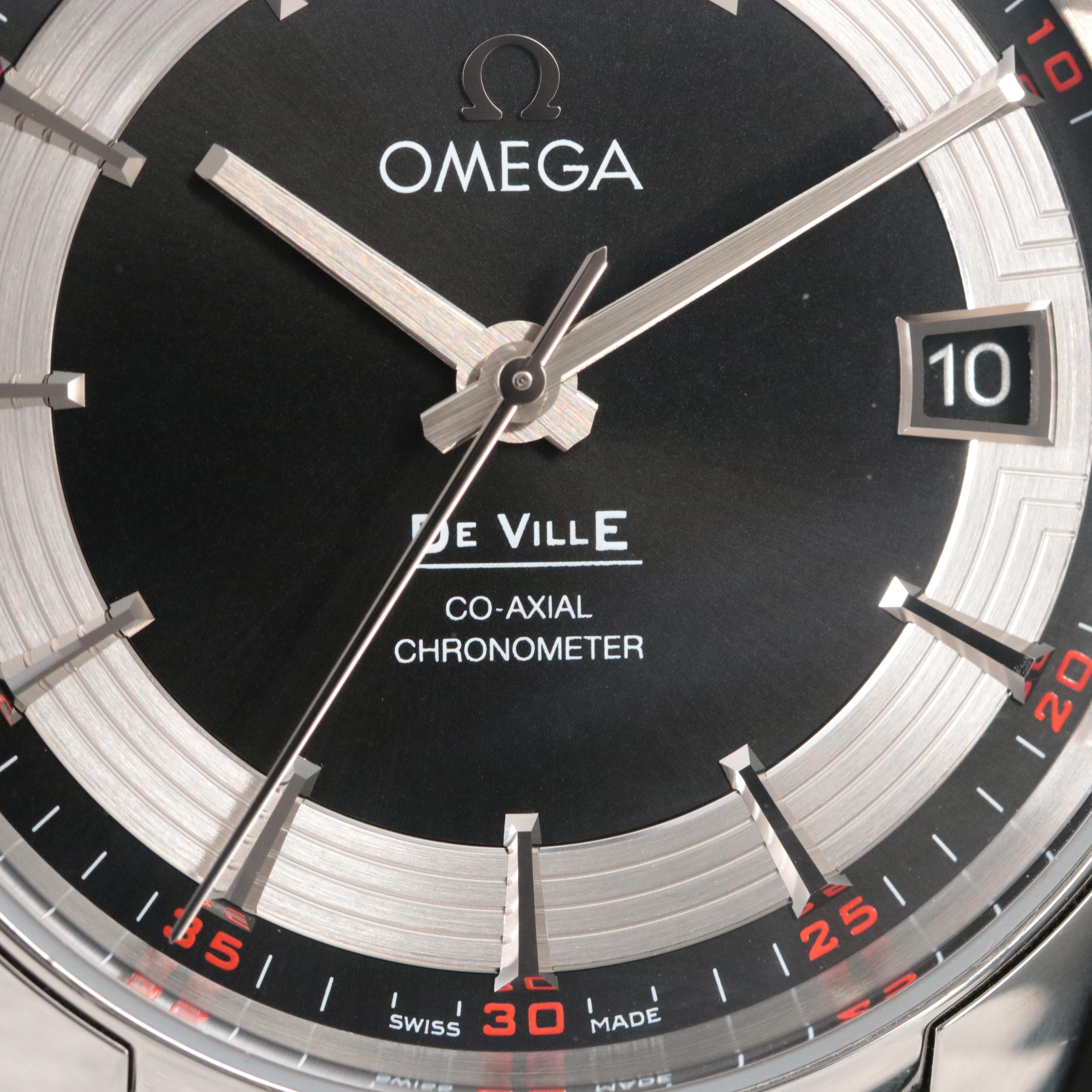 Omega De Ville Hour Vision 431.30.41.21.01.001 Steel Co-Axial Automatic Watch