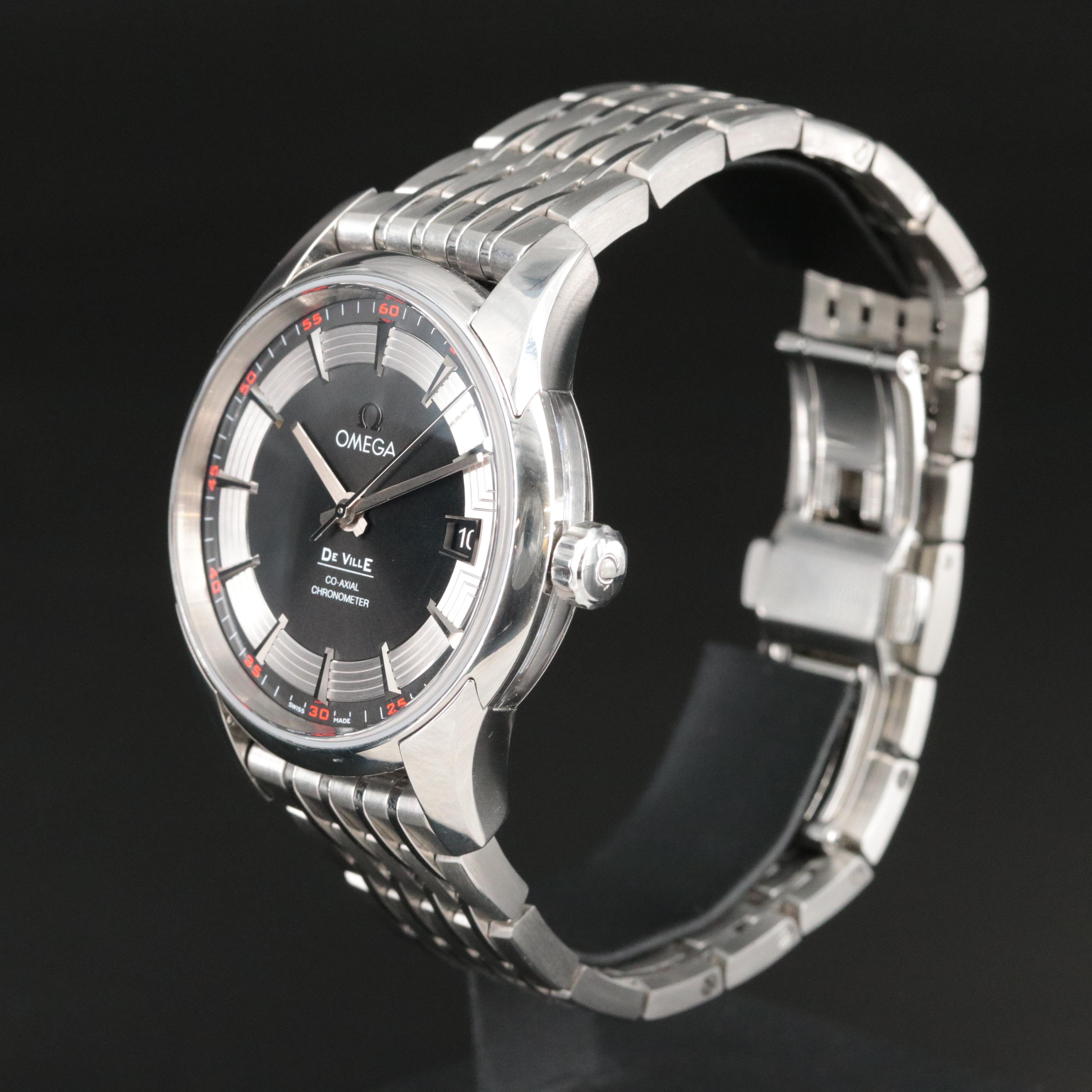 Omega De Ville Hour Vision 431.30.41.21.01.001 Steel Co-Axial Automatic Watch