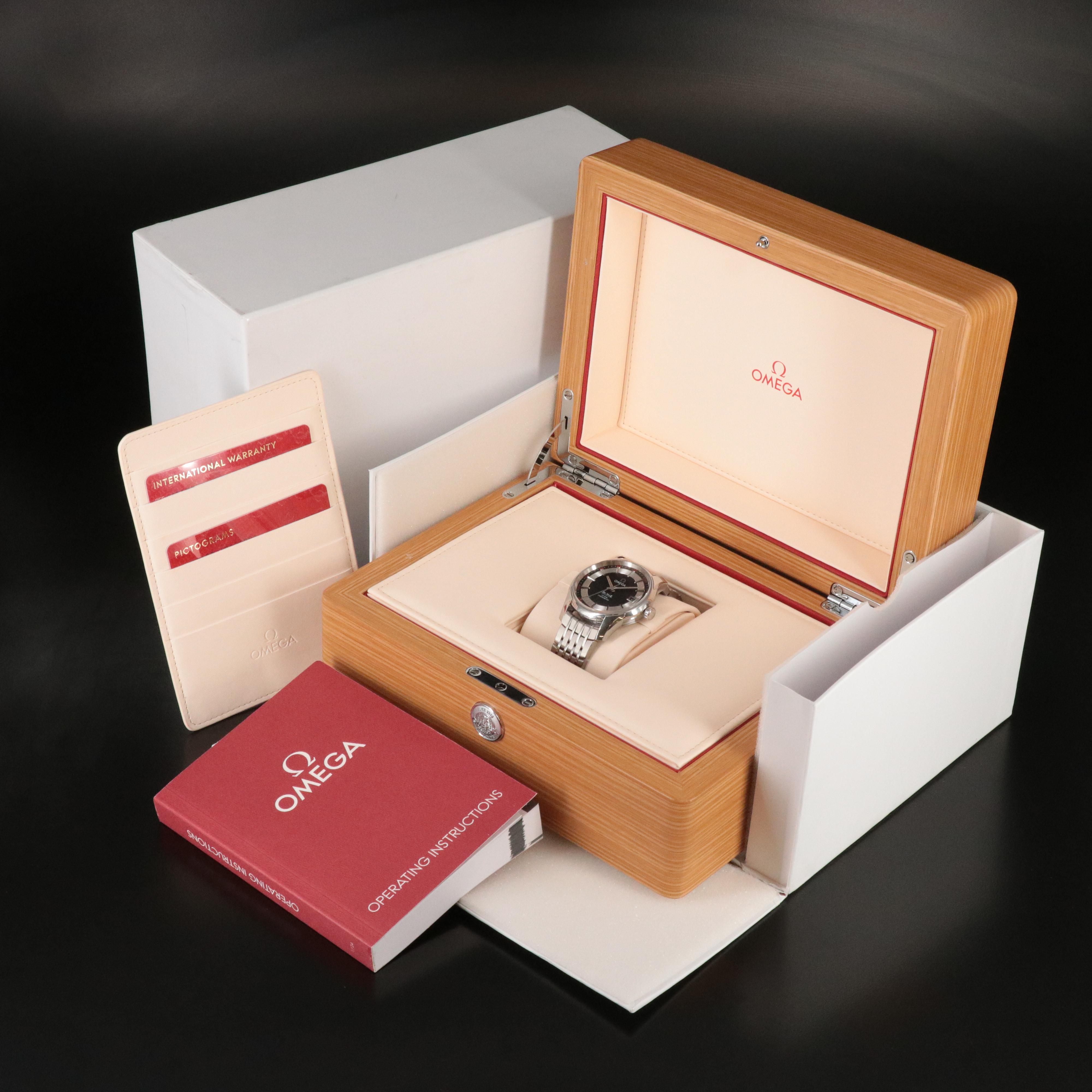 Omega De Ville Hour Vision 431.30.41.21.01.001 Steel Co-Axial Automatic Watch