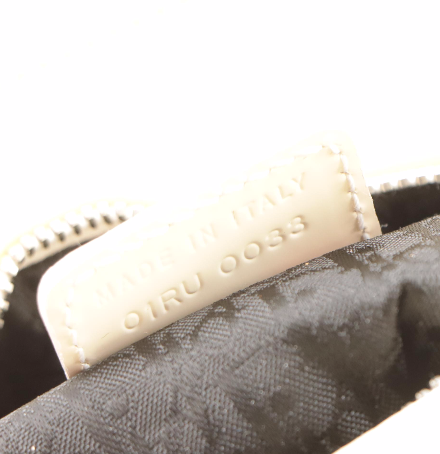 Christian Dior Lady Dior Bag in Shimmery Cannage Quilted Fabric & Patent Leather