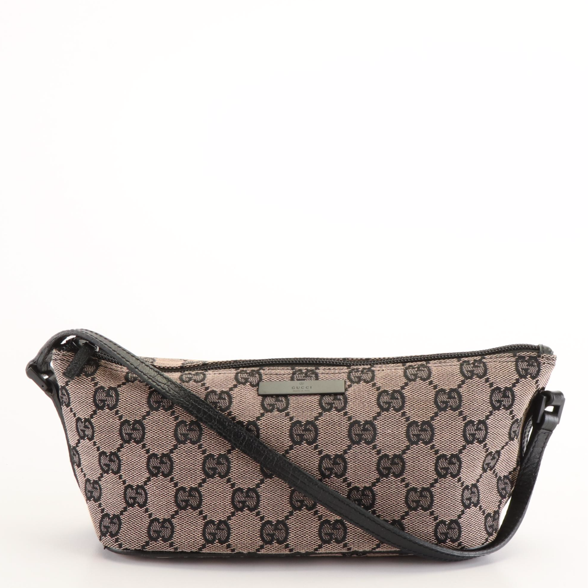 Gucci Canvas Boat Pochette Pouch