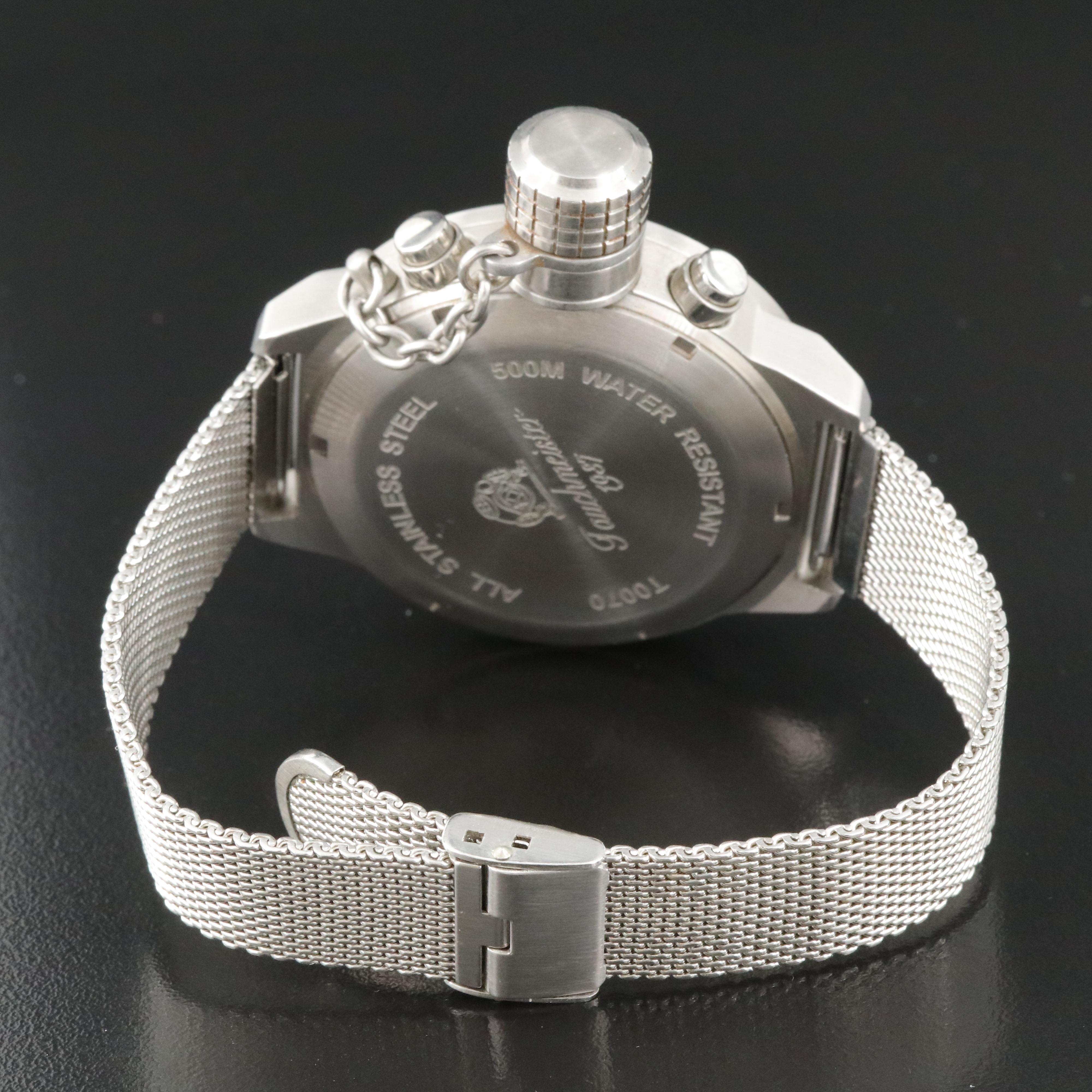 Tauchmeister Dive Chronograph Steel Quartz Watch