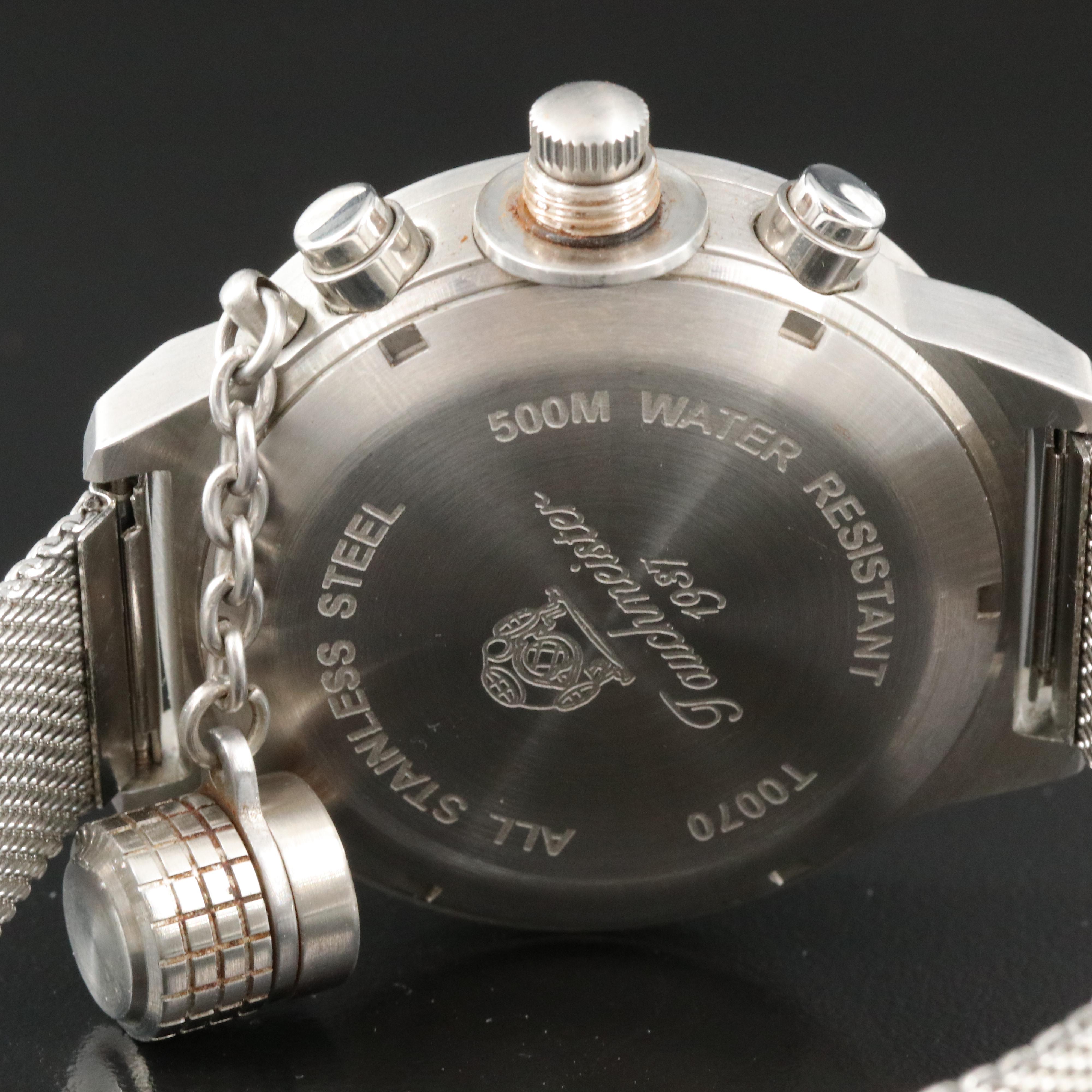 Tauchmeister Dive Chronograph Steel Quartz Watch