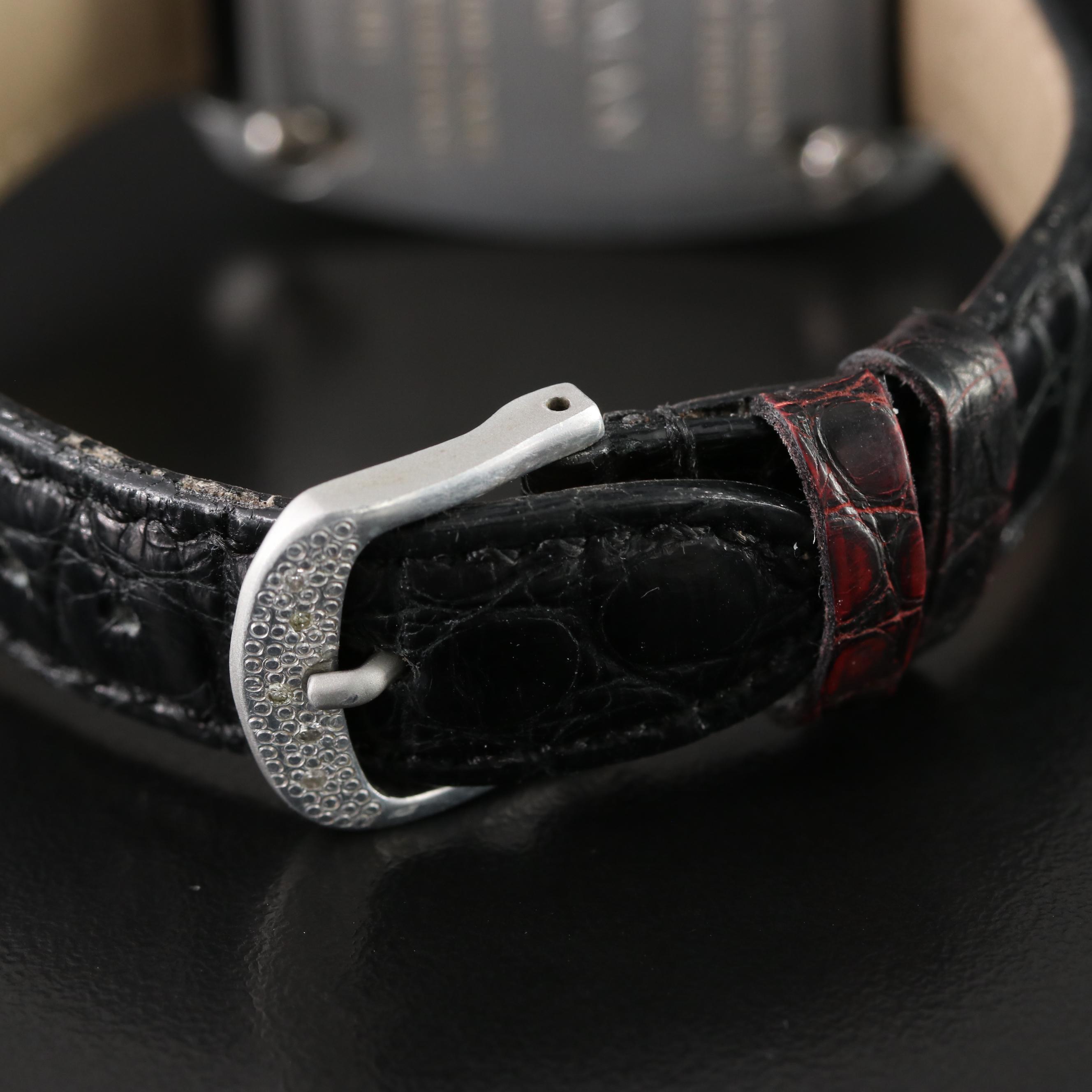 Locman Italy 1.48 CTW Diamond Date Aluminum Watch