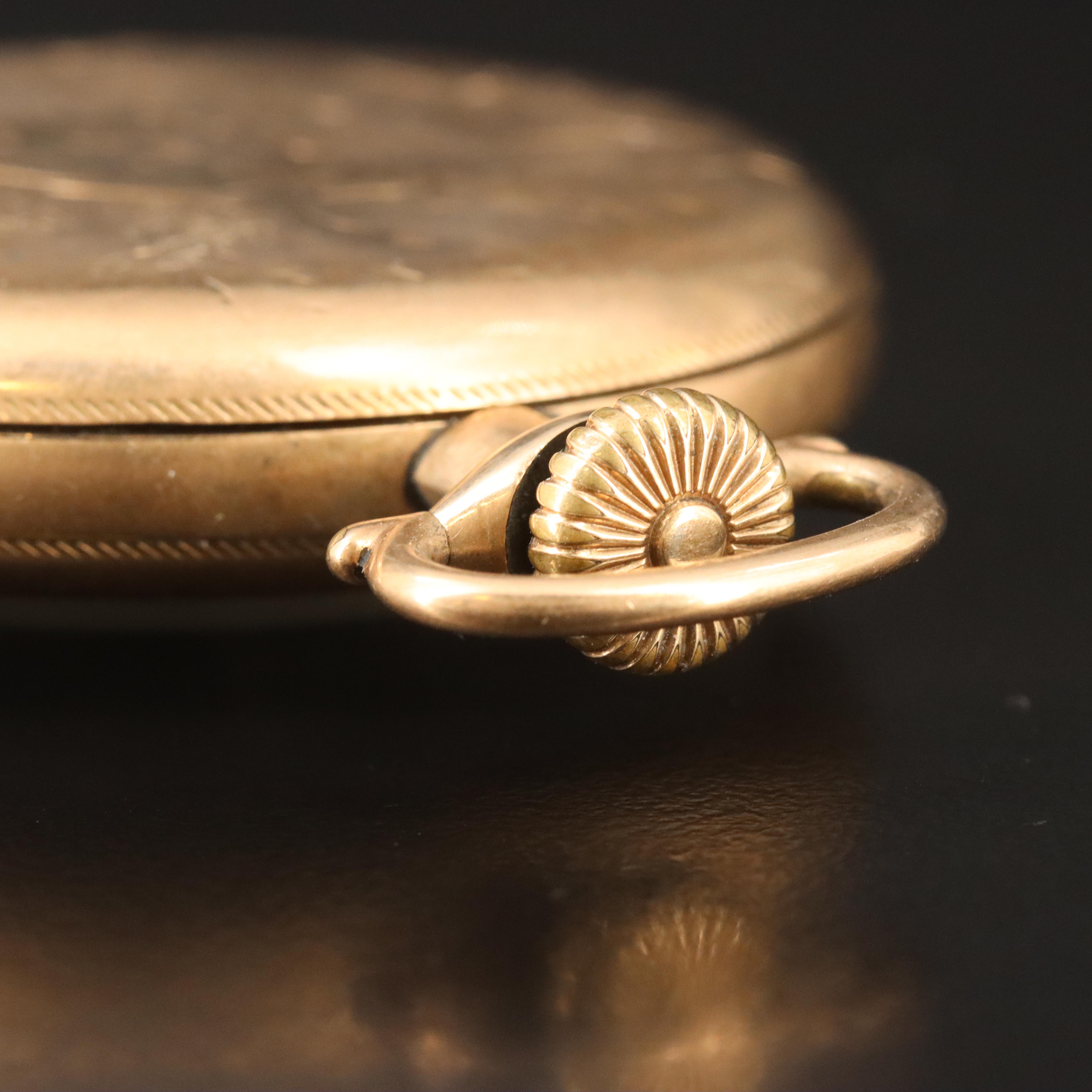 1920 Hamilton Gold-Filled Pocket Watch