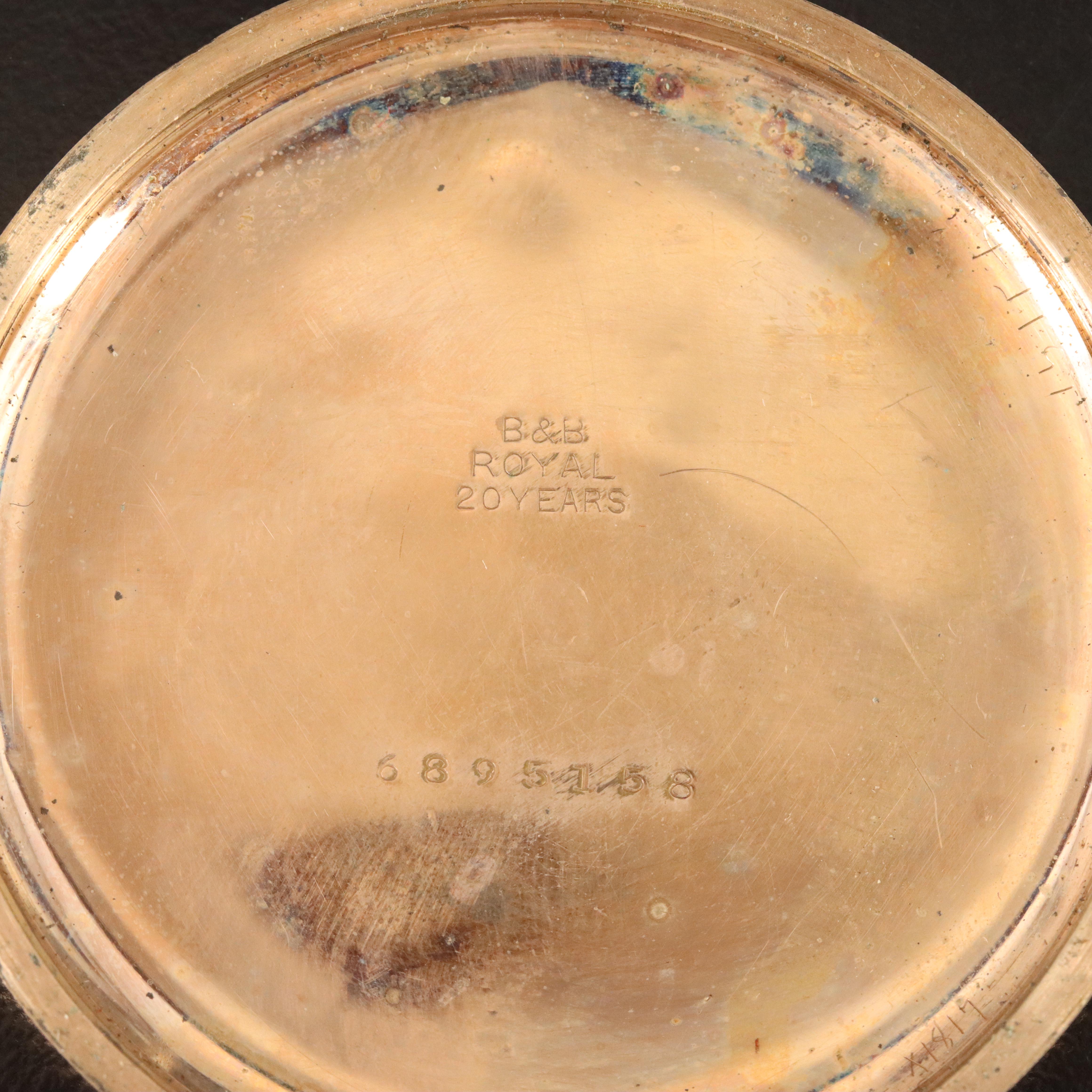 1920 Hamilton Gold-Filled Pocket Watch