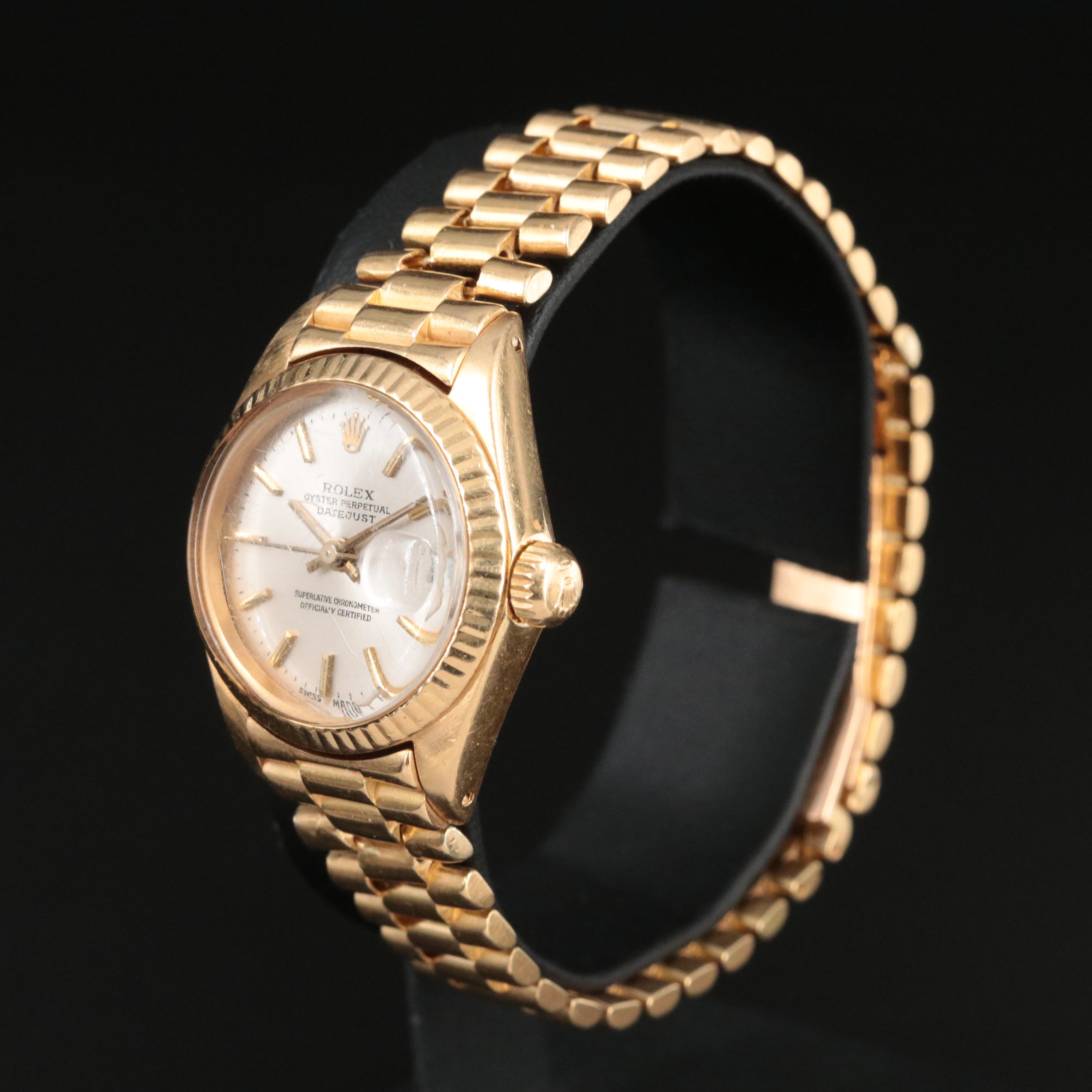 1982 Rolex Oyster Perpetual Datejust Watch