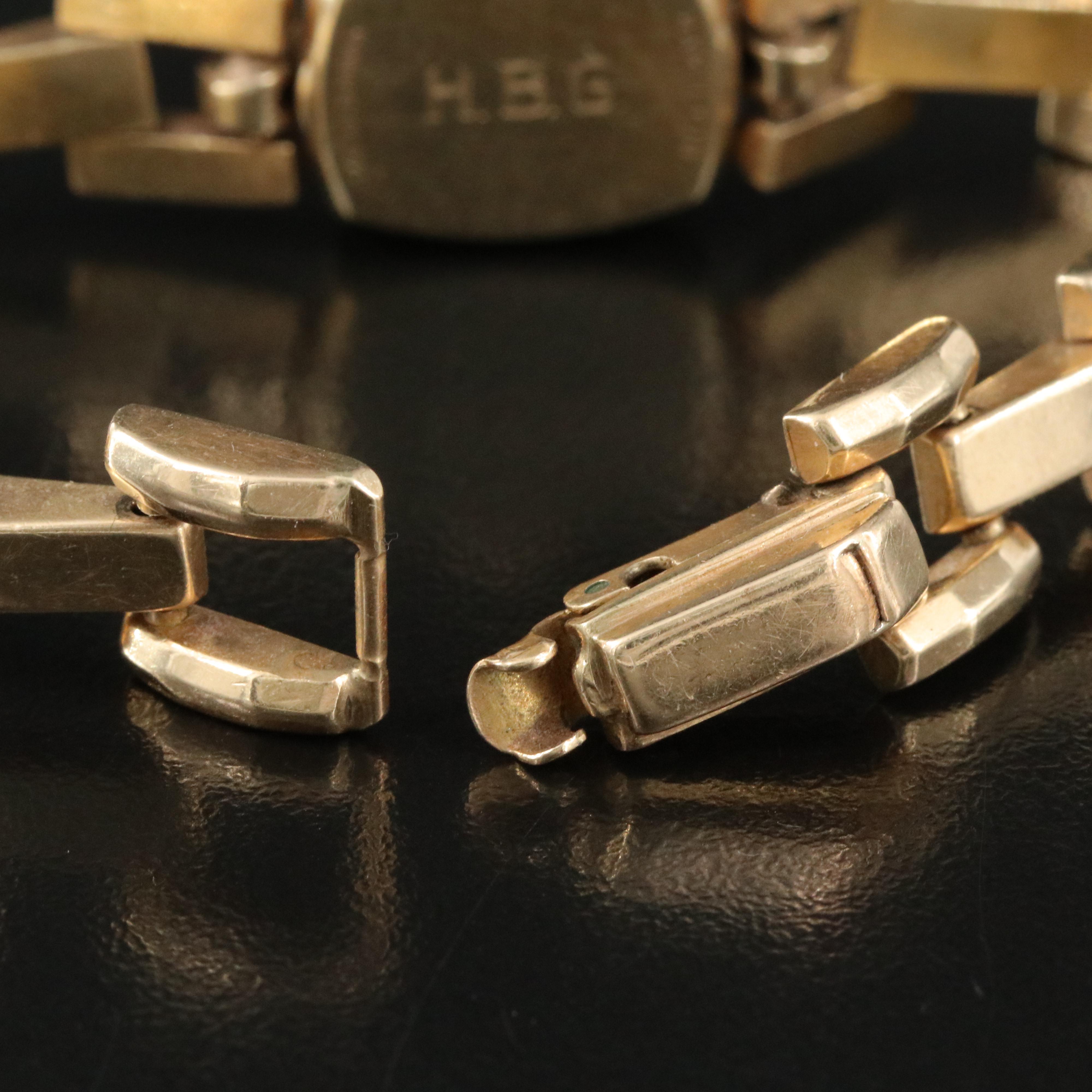 Vintage Hamilton 14K Gold Mechanical Watch