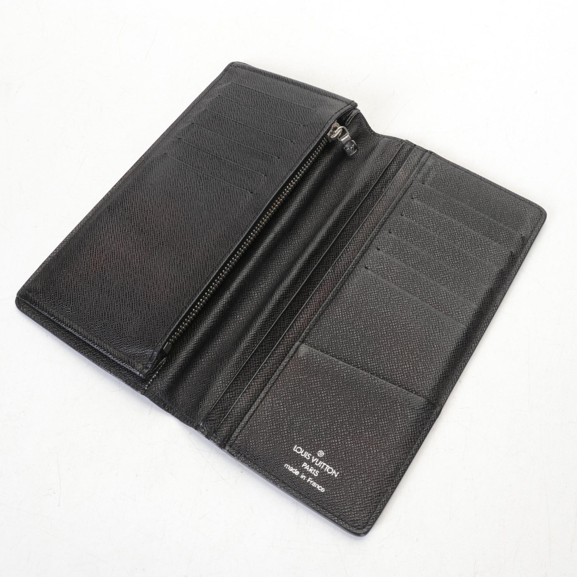 Louis Vuitton Damier Graphite Coated Canvas Brazza Wallet