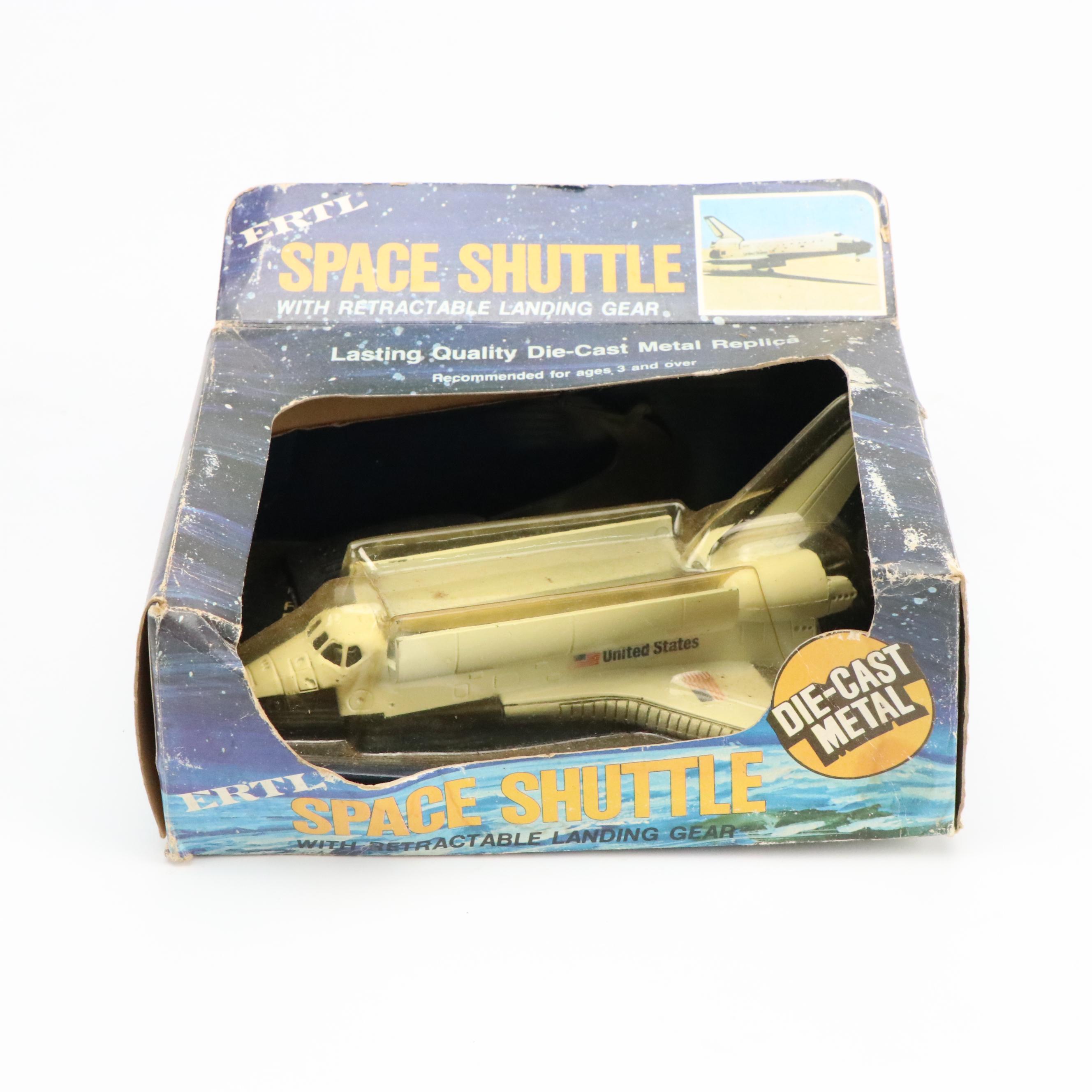 Monogram "First Lunar Landing" Hobby Kit with Diecast and Other Space Shuttles