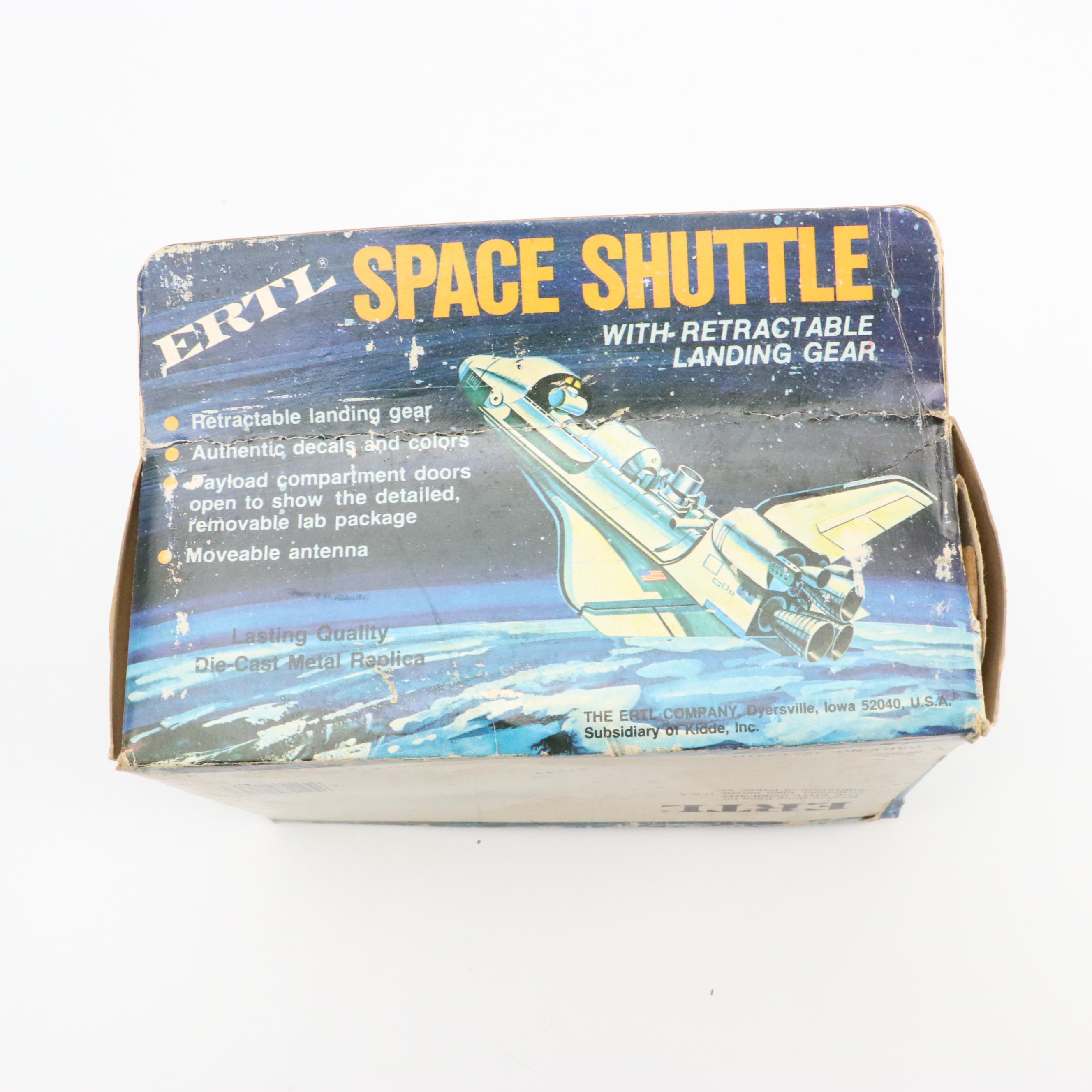 Monogram "First Lunar Landing" Hobby Kit with Diecast and Other Space Shuttles