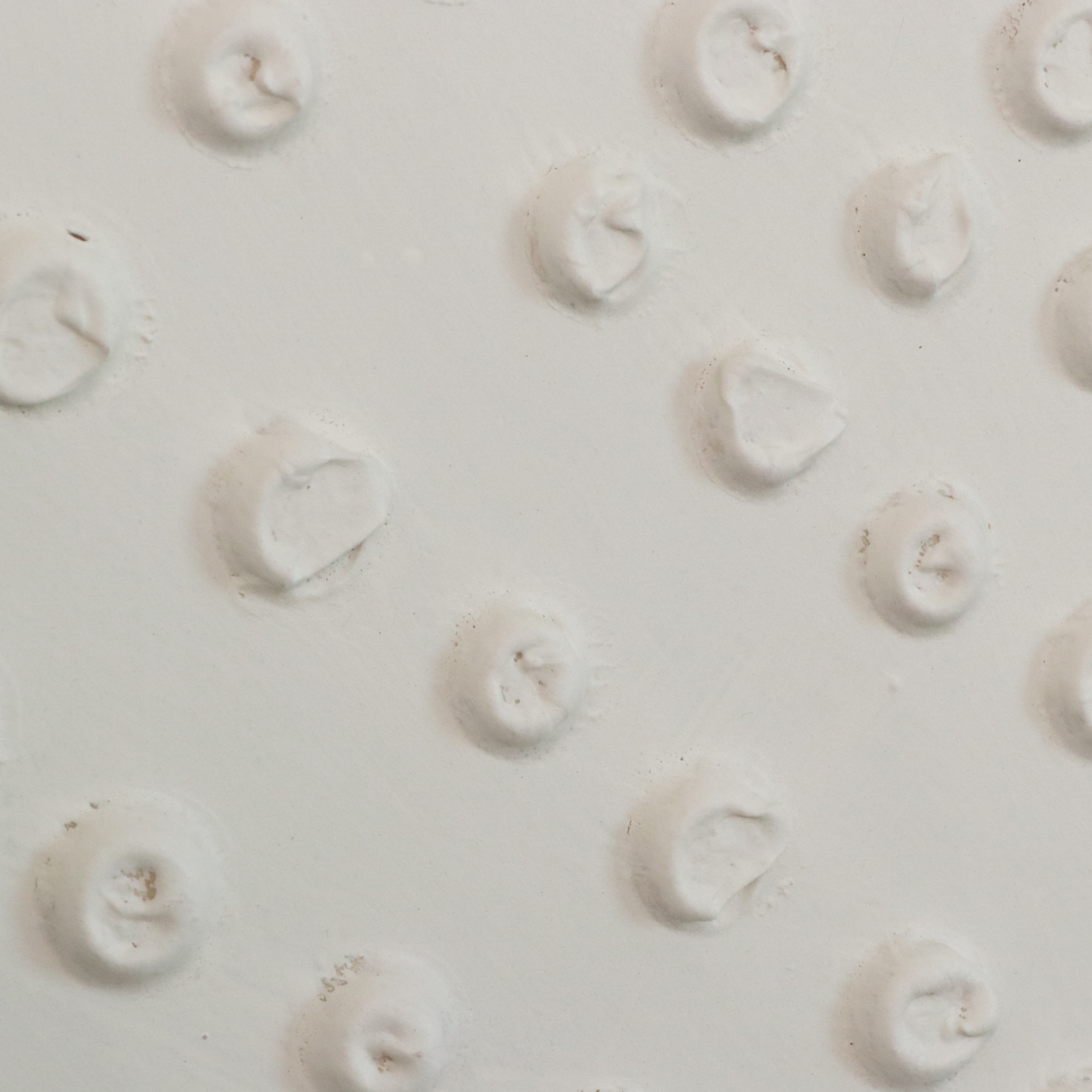 Sarah Brooke Mixed Media Painting Abstract "Alto White"