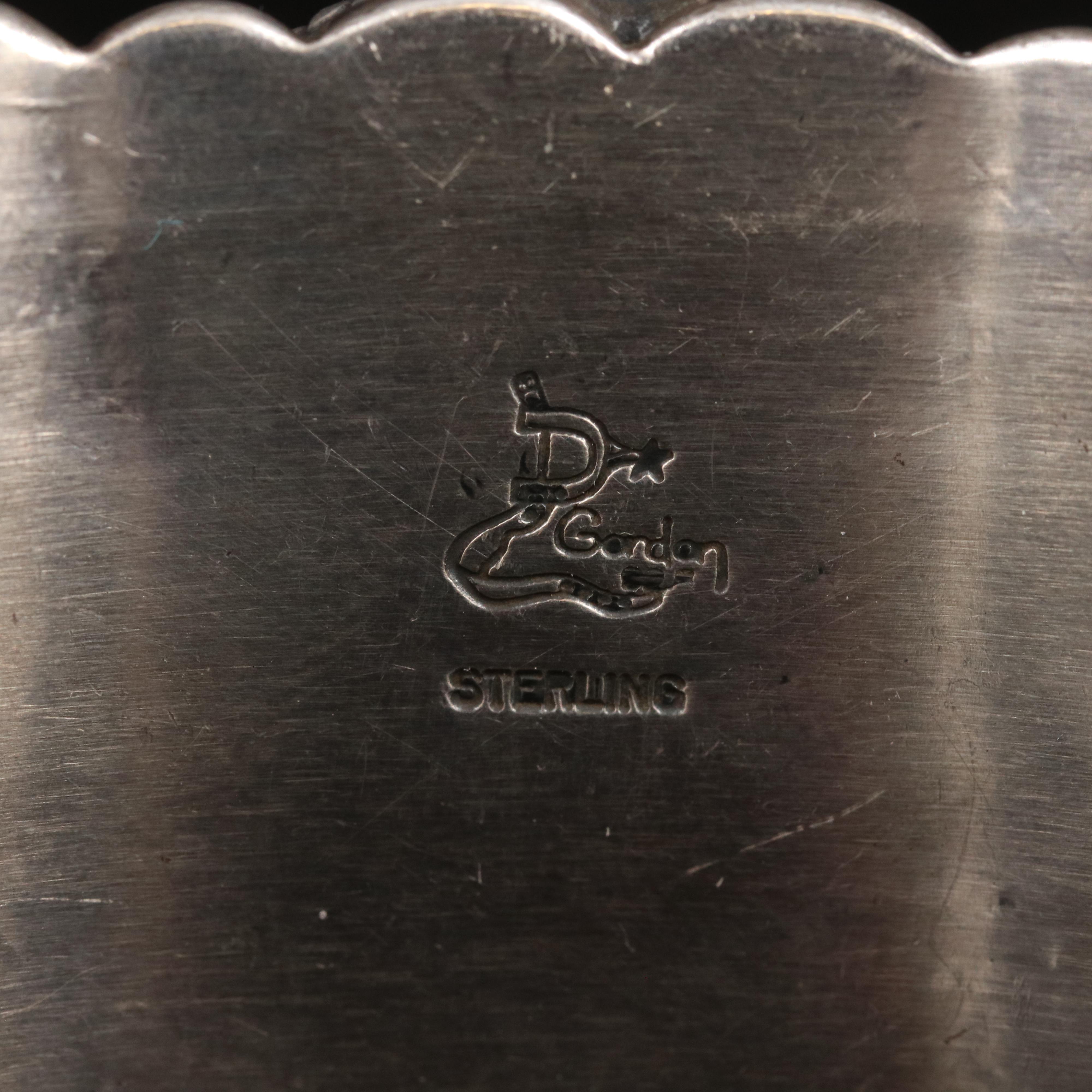 Delbert Gordon Navajo Diné Sterling Turquoise Cuff Bracelet