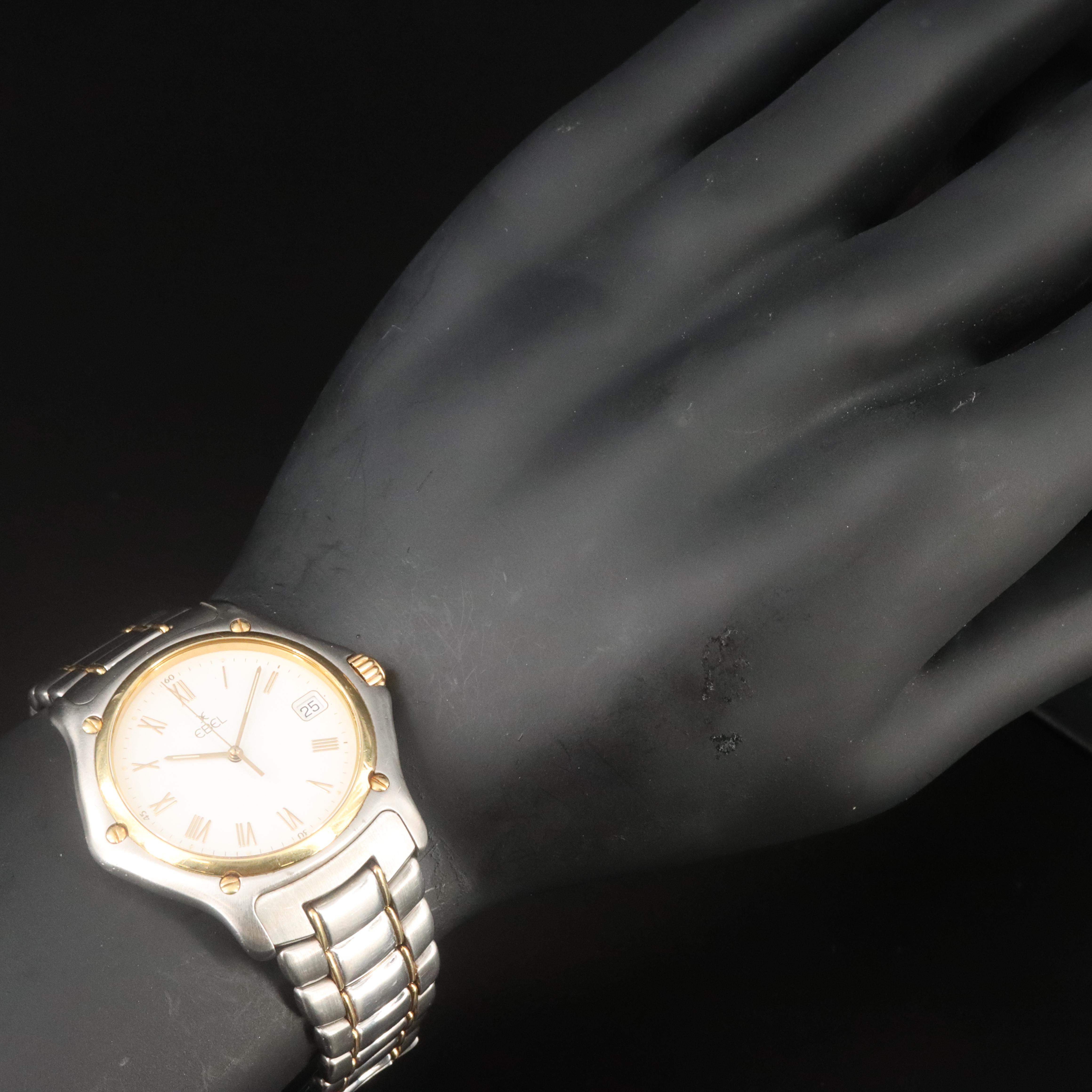 Ebel 1911 Collection 18K Gold & Steel Quartz Watch