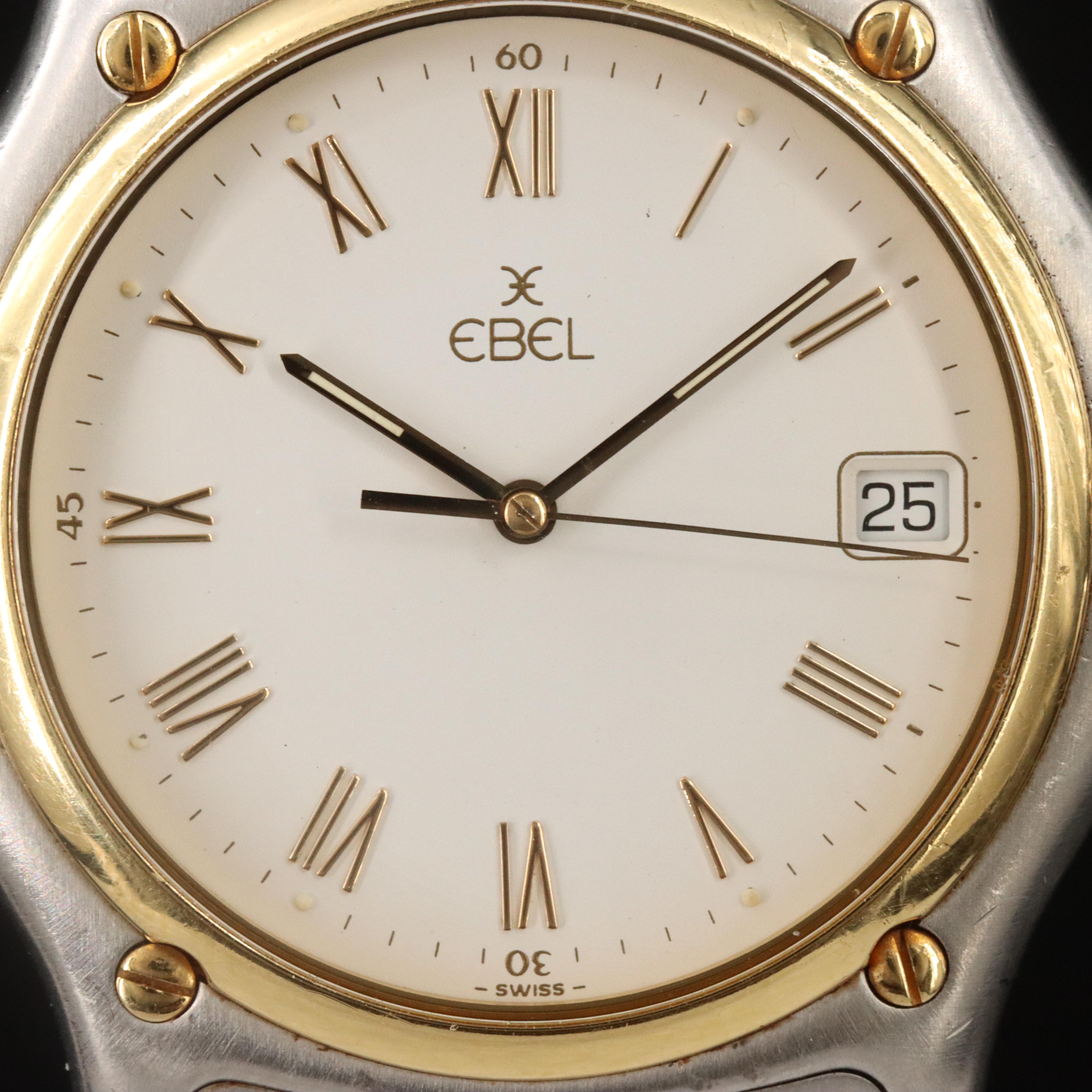 Ebel 1911 Collection 18K Gold & Steel Quartz Watch