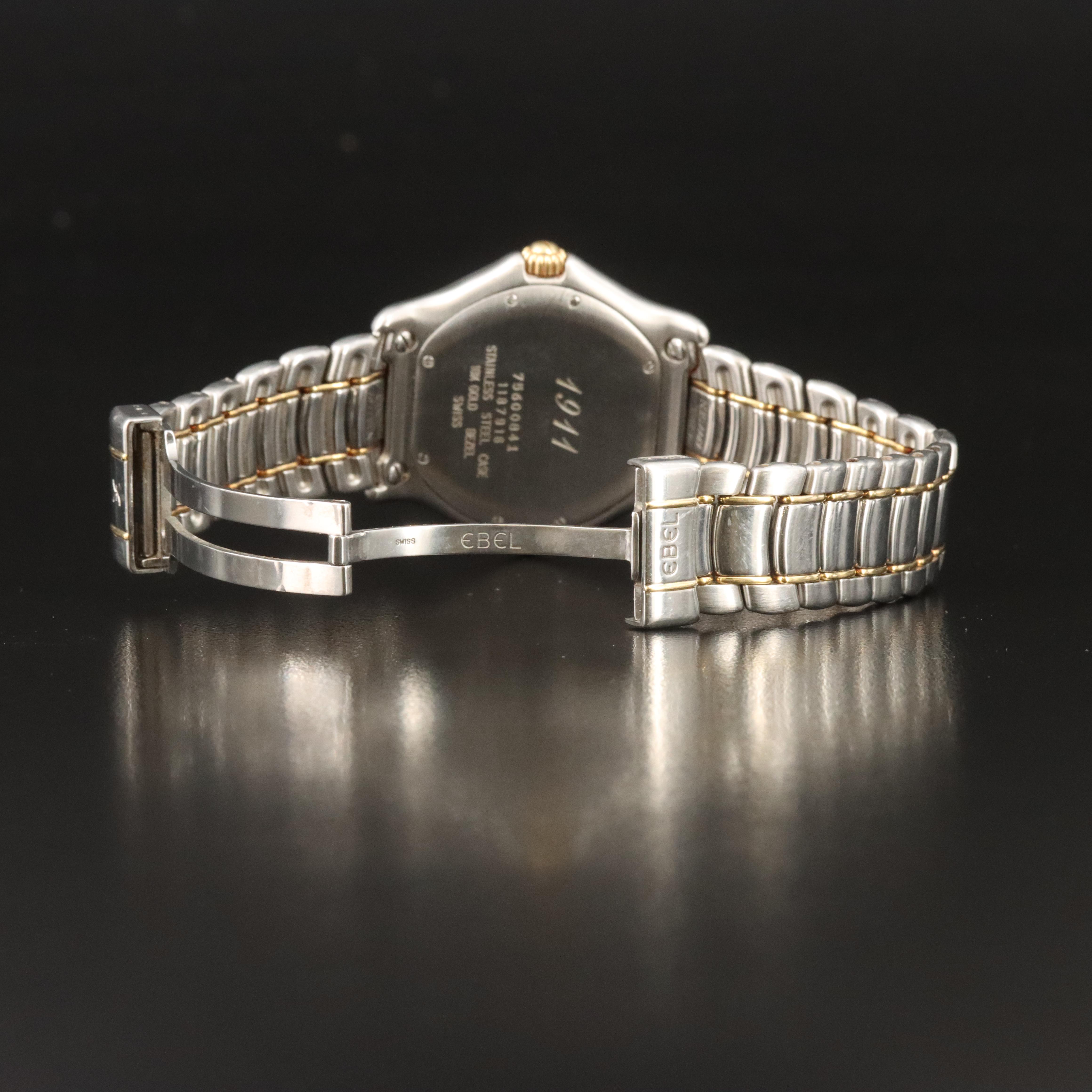 Ebel 1911 Collection 18K Gold & Steel Quartz Watch