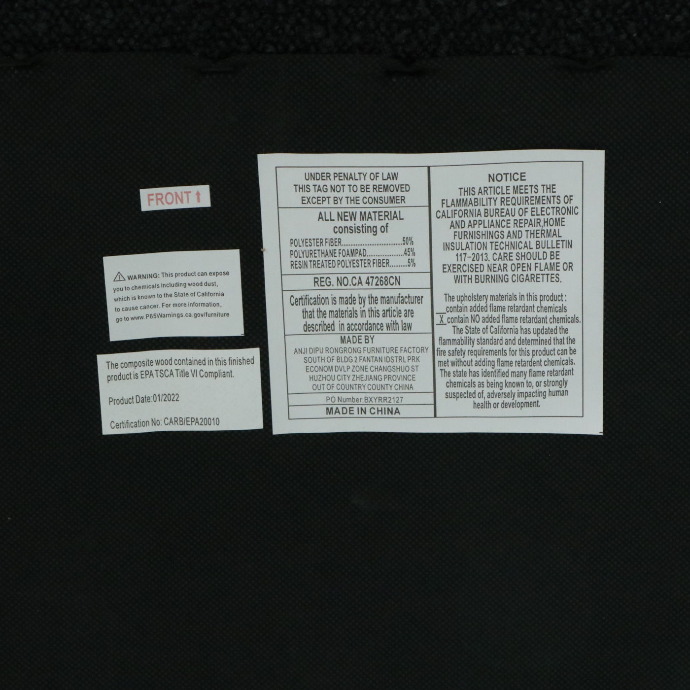 Universal Furniture Laminate Dining Table and Cane-Back Sled Base Chairs