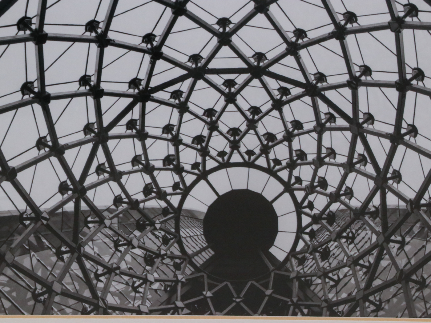 Black and White Digital Photographs of Modern Architecture, Set of Six