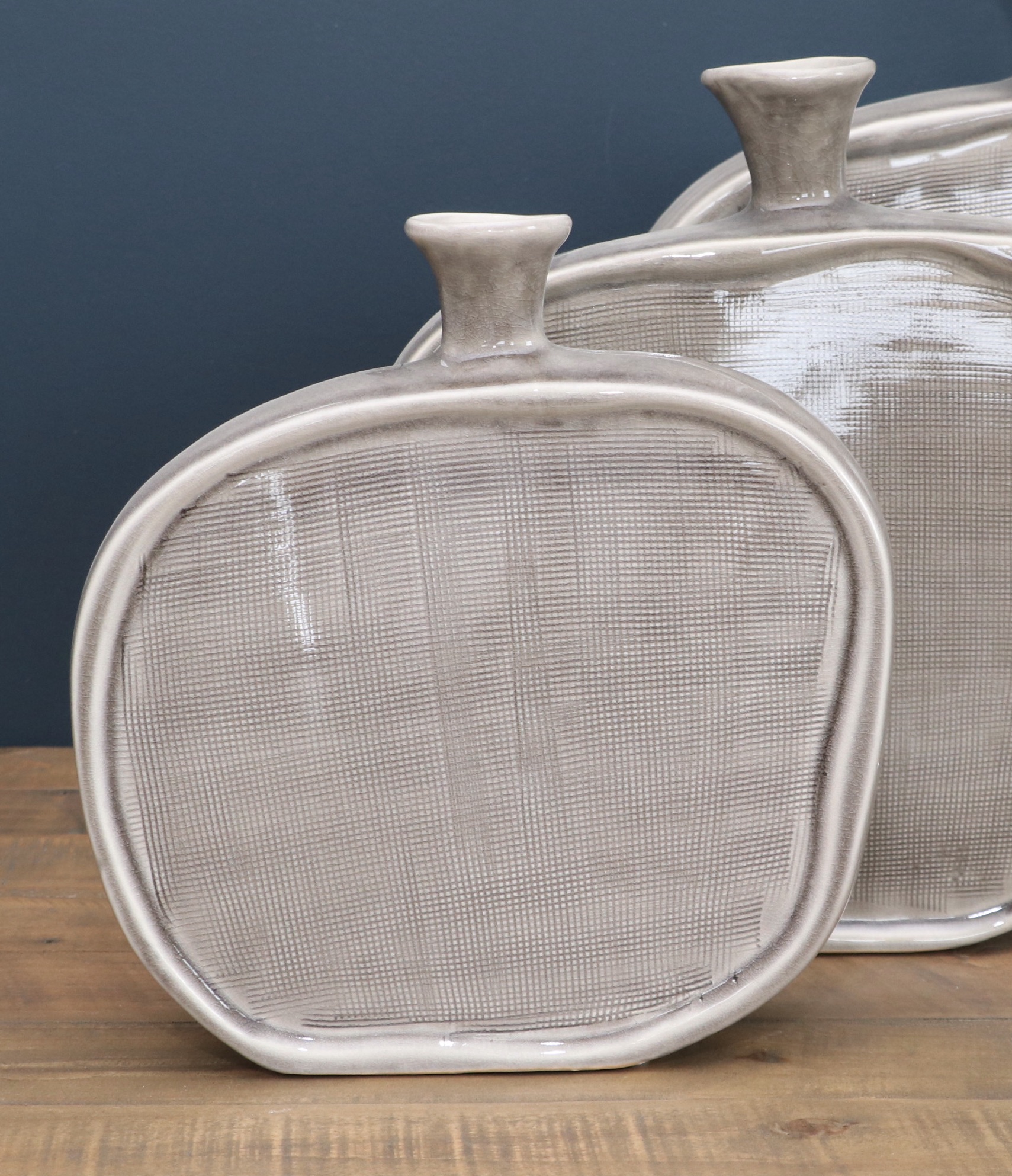 Zodax "Bora Bora" Faux Stingray Wrapped Boxes, Other Ceramic Vases and Décor