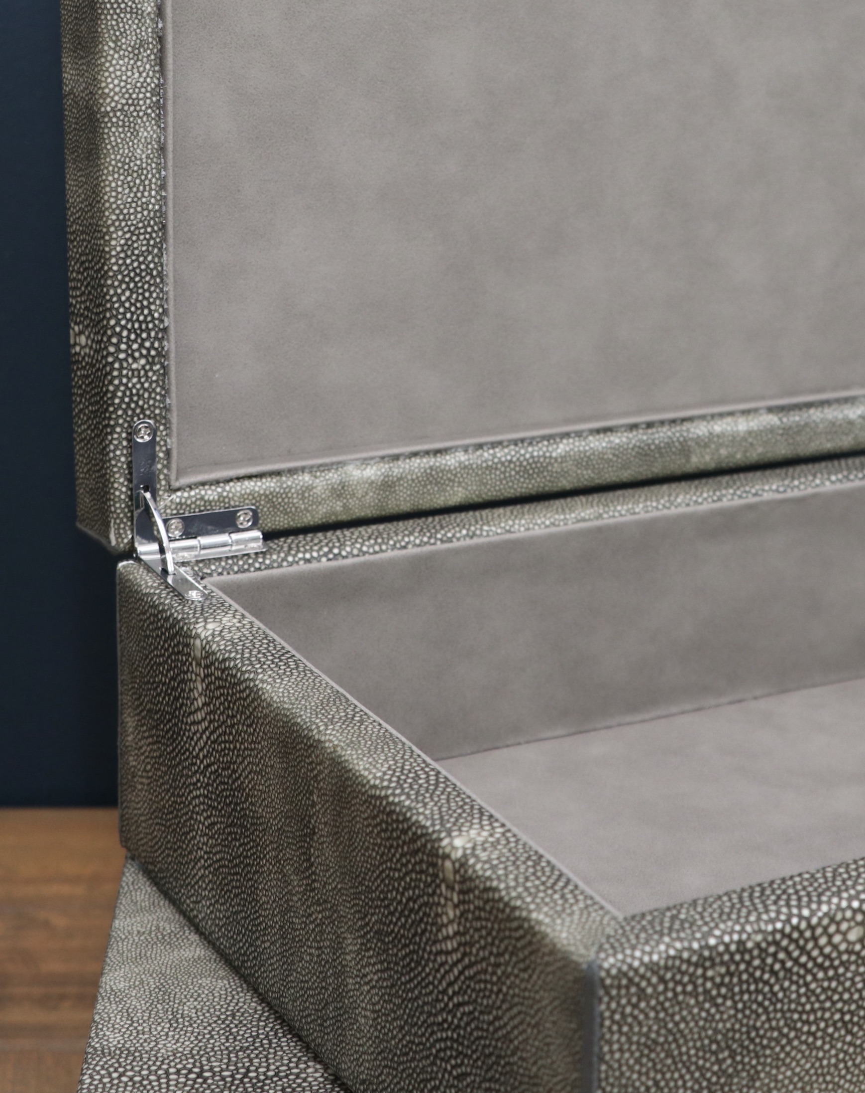 Zodax "Bora Bora" Faux Stingray Wrapped Boxes, Other Ceramic Vases and Décor