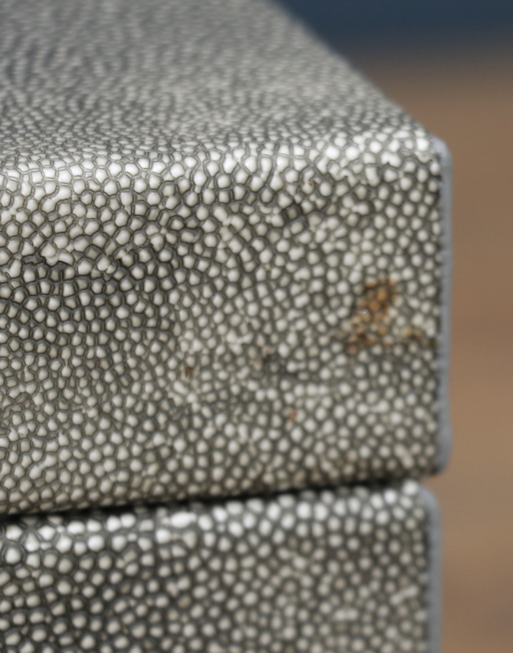 Zodax "Bora Bora" Faux Stingray Wrapped Boxes, Other Ceramic Vases and Décor