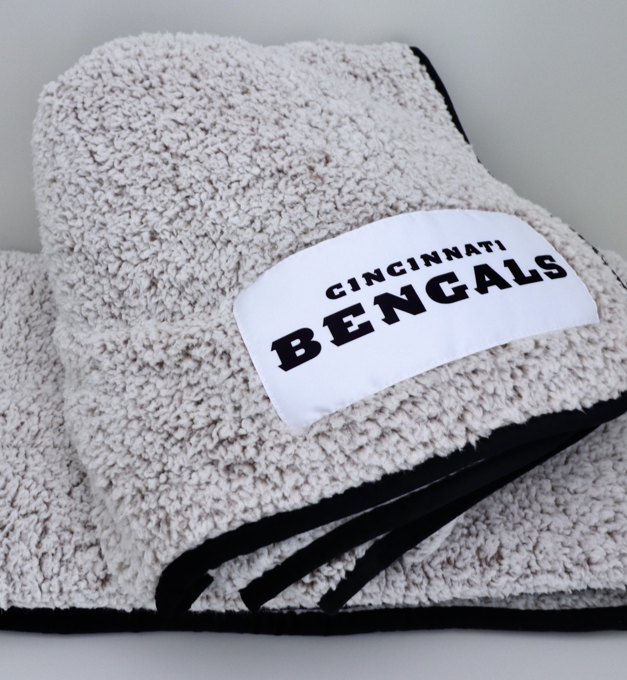 Pottery Barn Sherpa Body Pillow, Cincinnati Bengals Logo Throws, and Other Décor