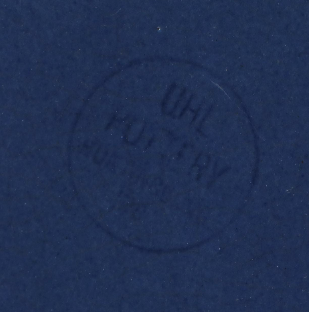 Uhl Pottery Pitcher with Other Ceramic Jack-o'-Lantern