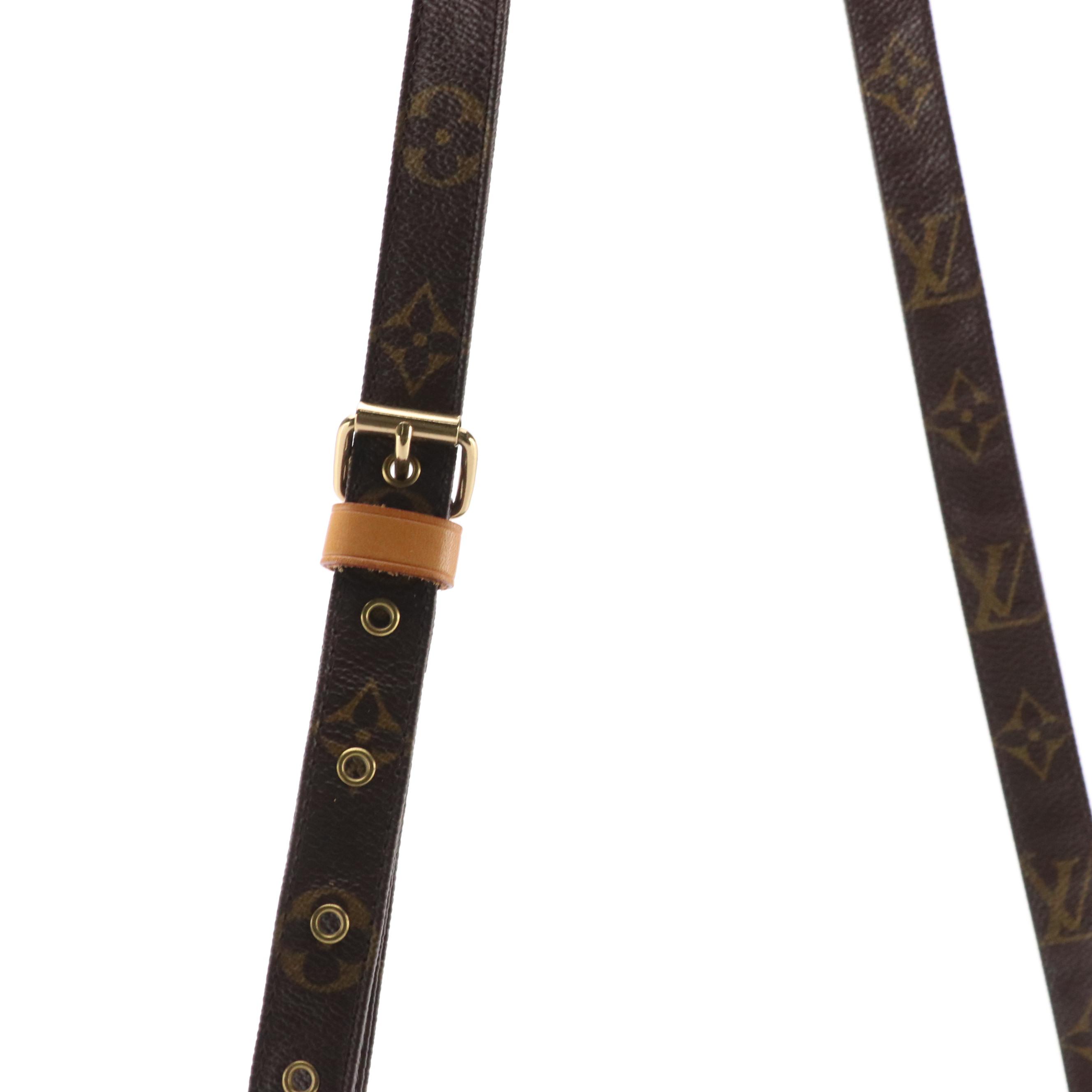 Louis Vuitton Nile Crossbody Bag in Monogram Canvas and Vachetta Leather