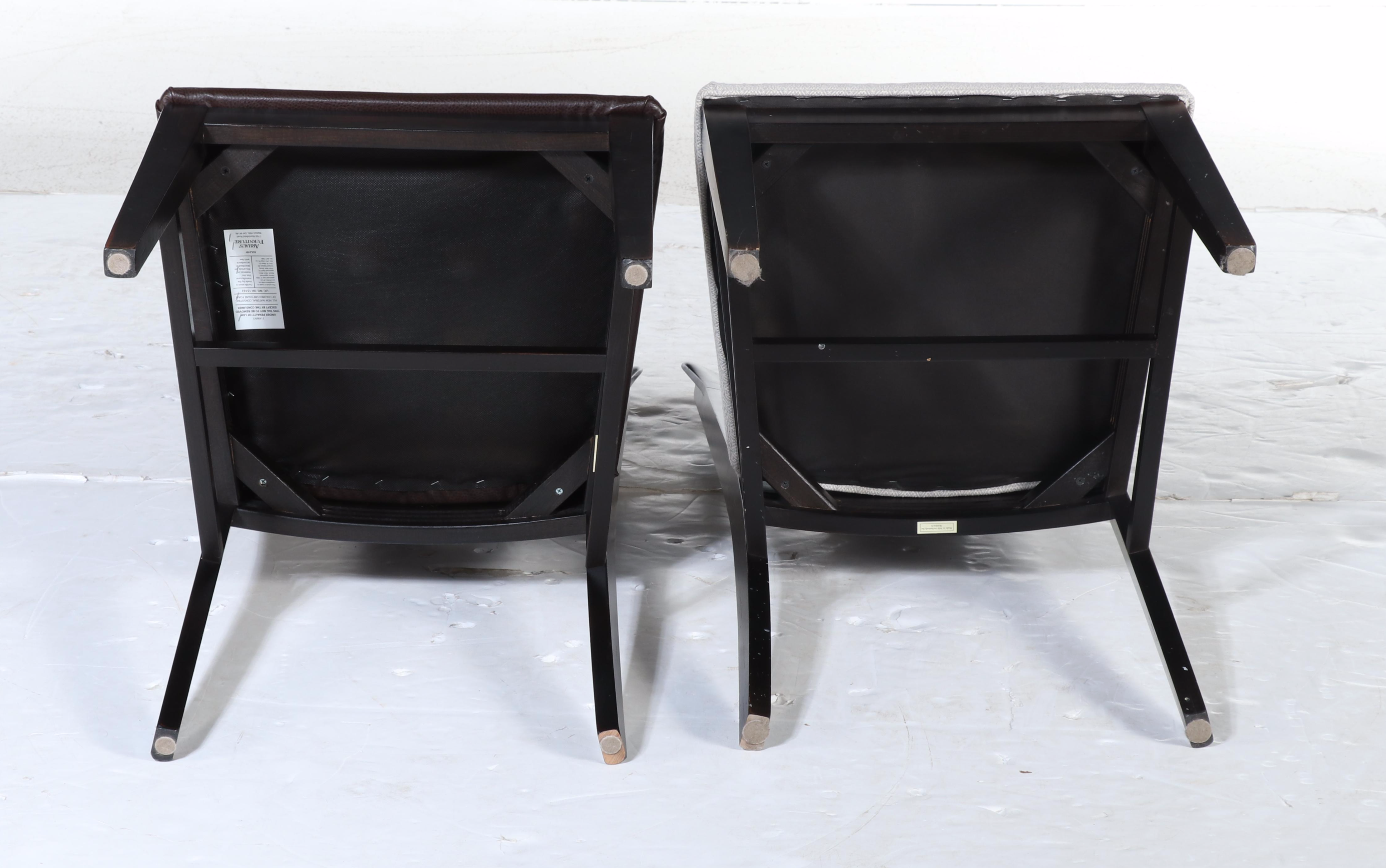 Twelve Arhaus Furniture Italian "Holmes" Painted Wood Dining Chairs