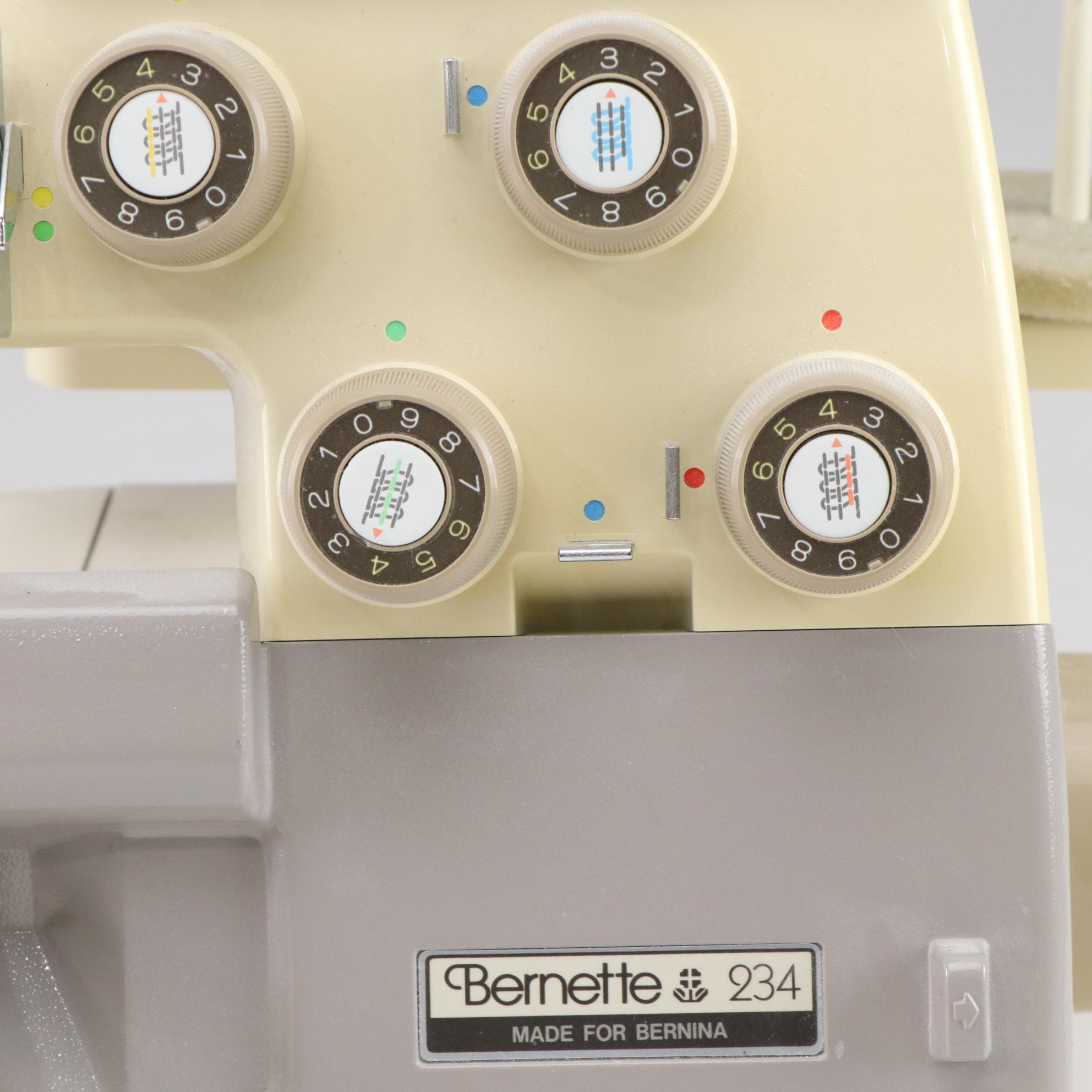Bernina "Bernette 234" Serger Sewing Machine, 1986