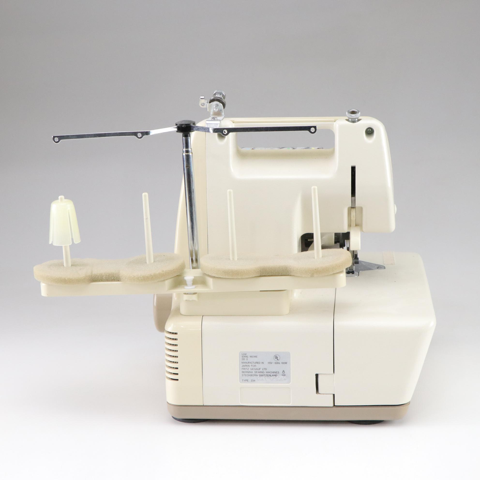 Bernina "Bernette 234" Serger Sewing Machine, 1986
