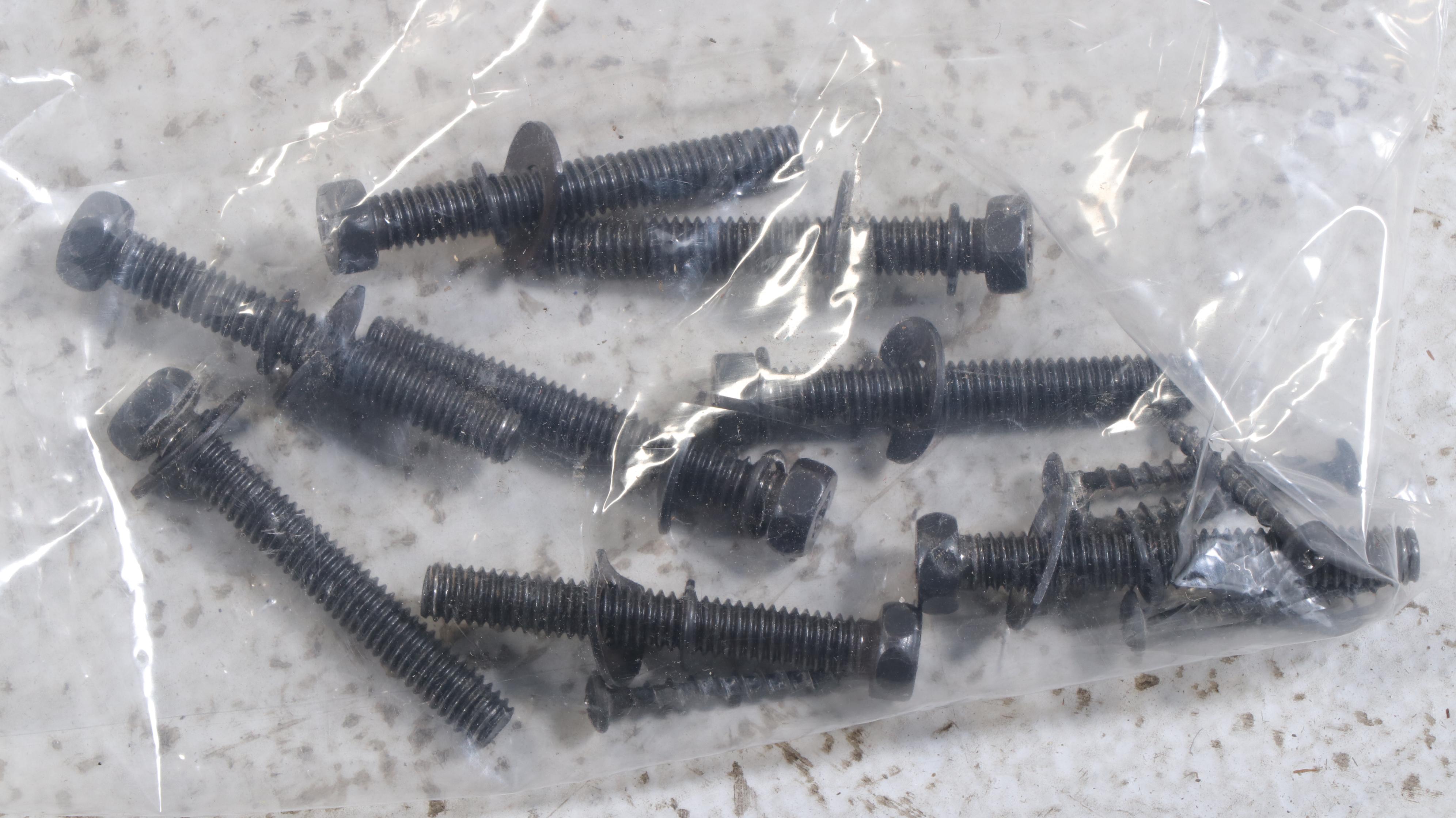 Bassett Furniture Contemporary Cream Painted Wood Bed Frame and Nightstand