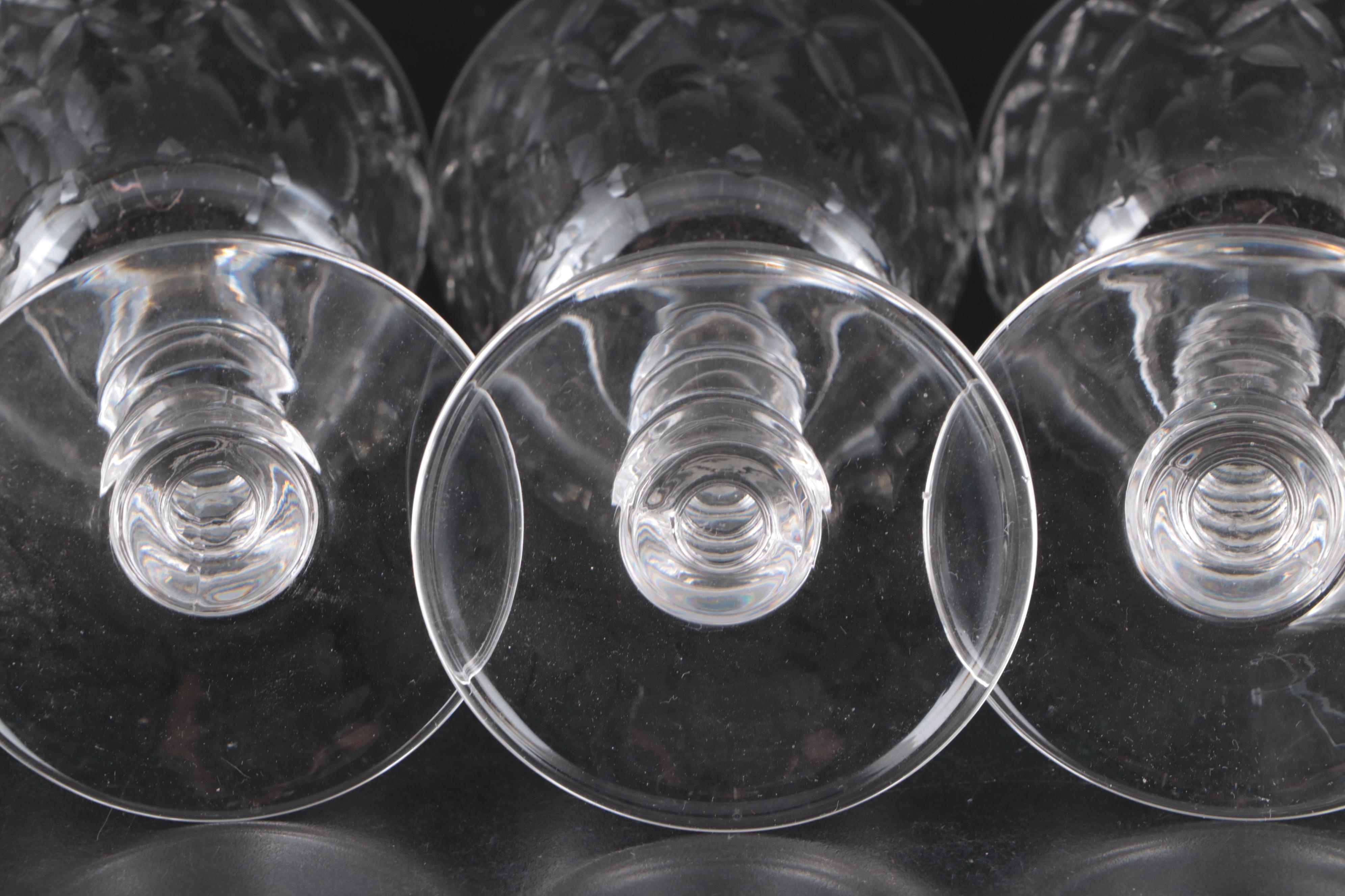 Rock Sharpe "Galway" Crystal Stemware