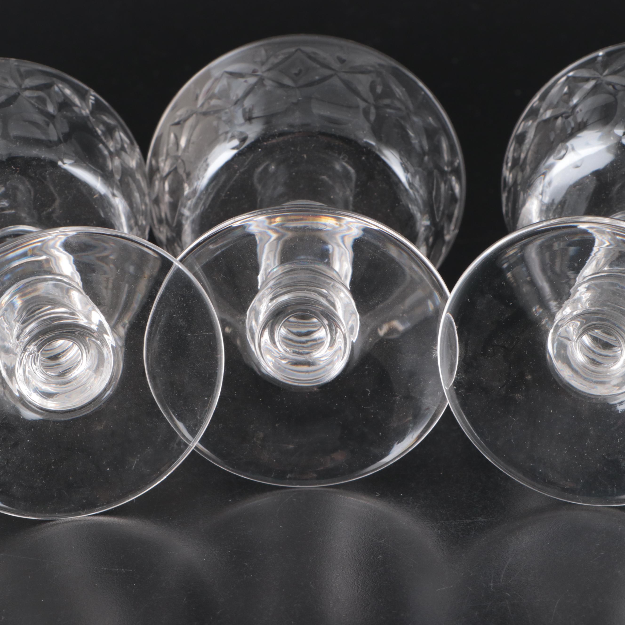 Rock Sharpe "Galway" Crystal Stemware